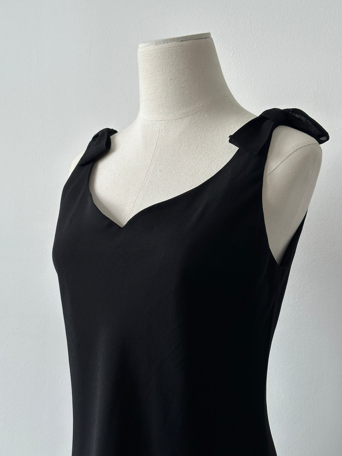 Vintage 1990s Layered Sleeveless Midi Dress - S
