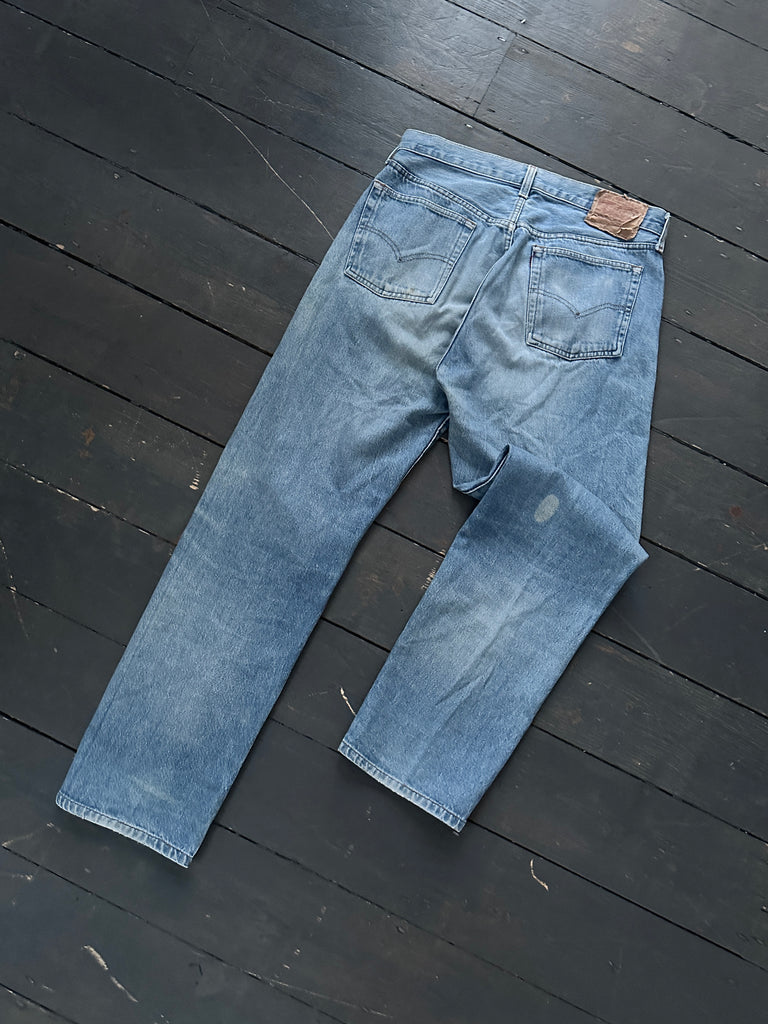 Levi’s Faded Straight Leg Denim Jeans - W32 - SYLK