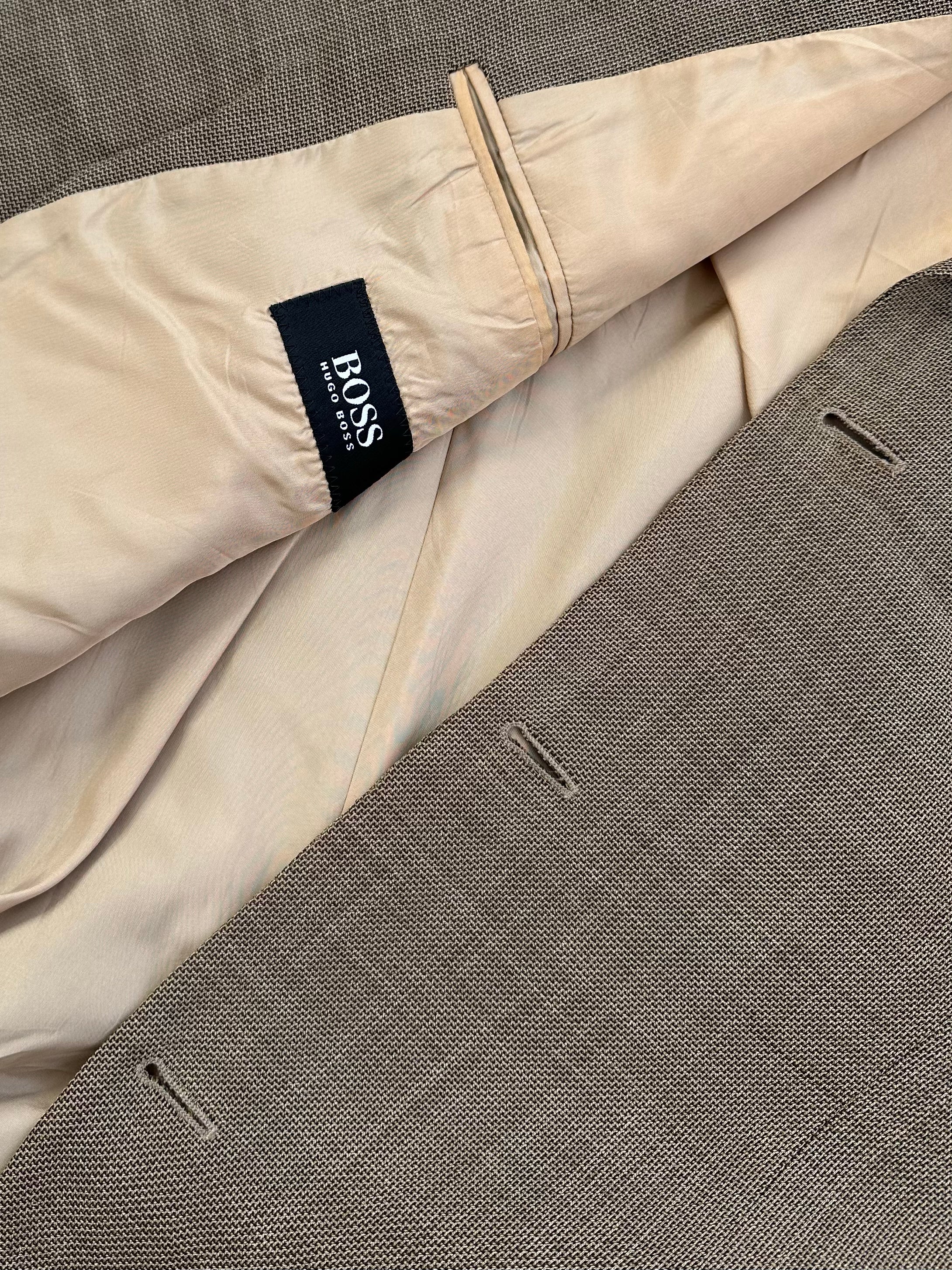 Hugo Boss x Loro Piana 1990s Pure Wool Single Breasted Blazer - 46R