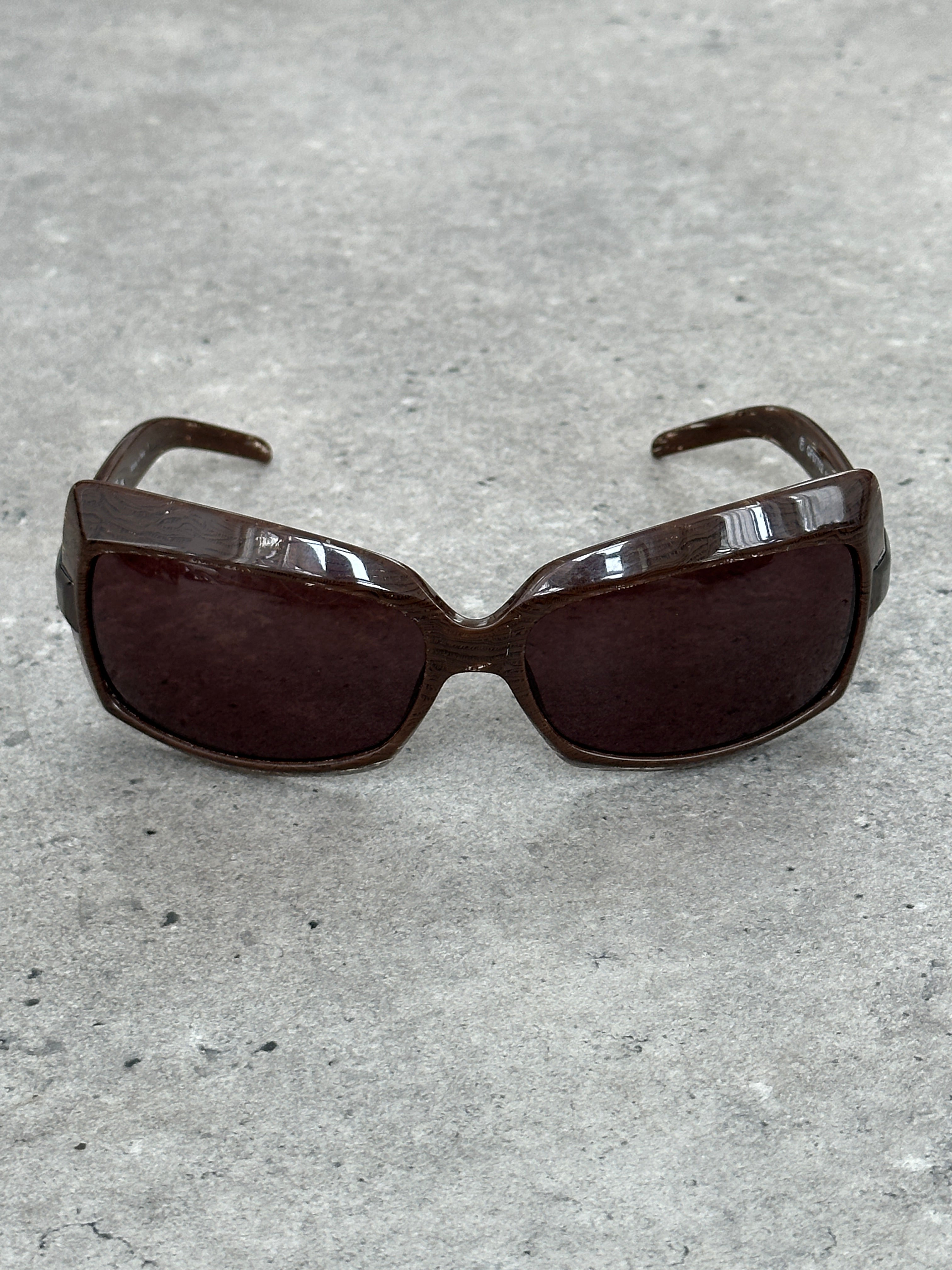 Gianfranco Ferrre 1990s Oversized Logo Sunglasses