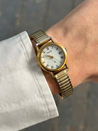Accurist 1990s Gold Tone Quartz Watch - SYLK
