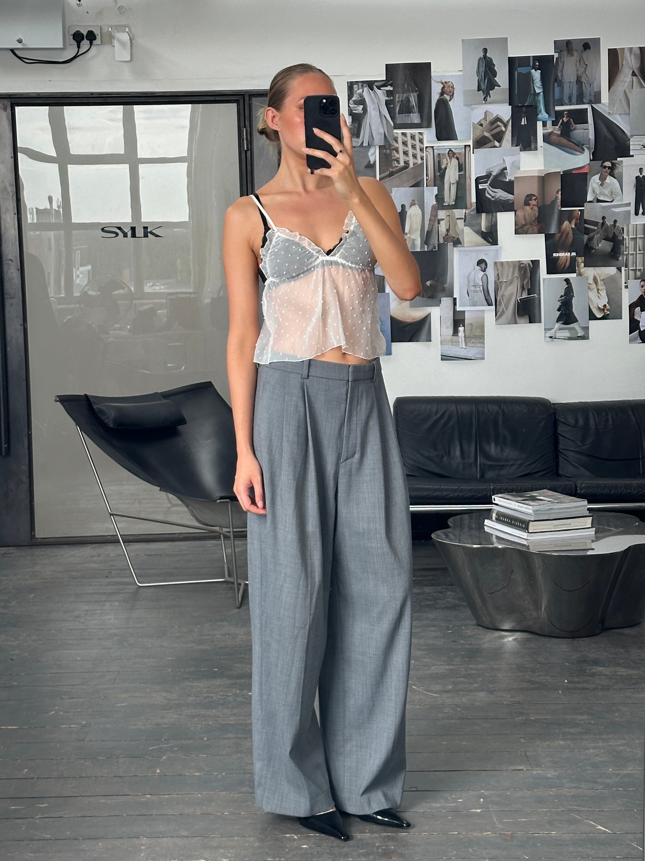 Vintage 2000s Sheer Cami Top - XS/S - SYLK