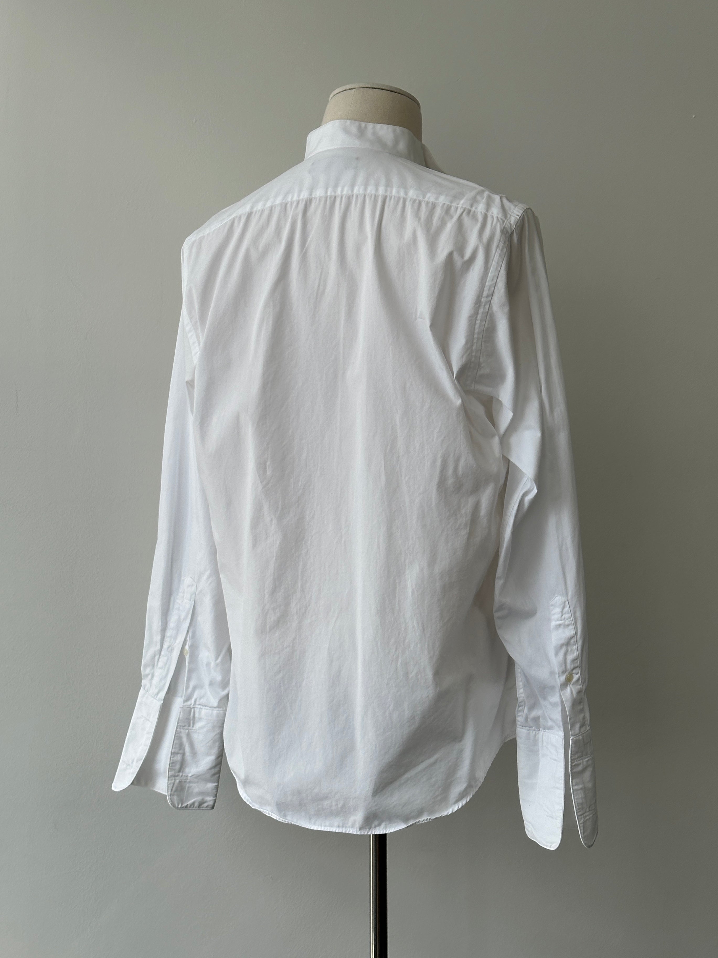 Christian Dior Monsieur 1990s Pure Cotton Tuxedo Shirt - M
