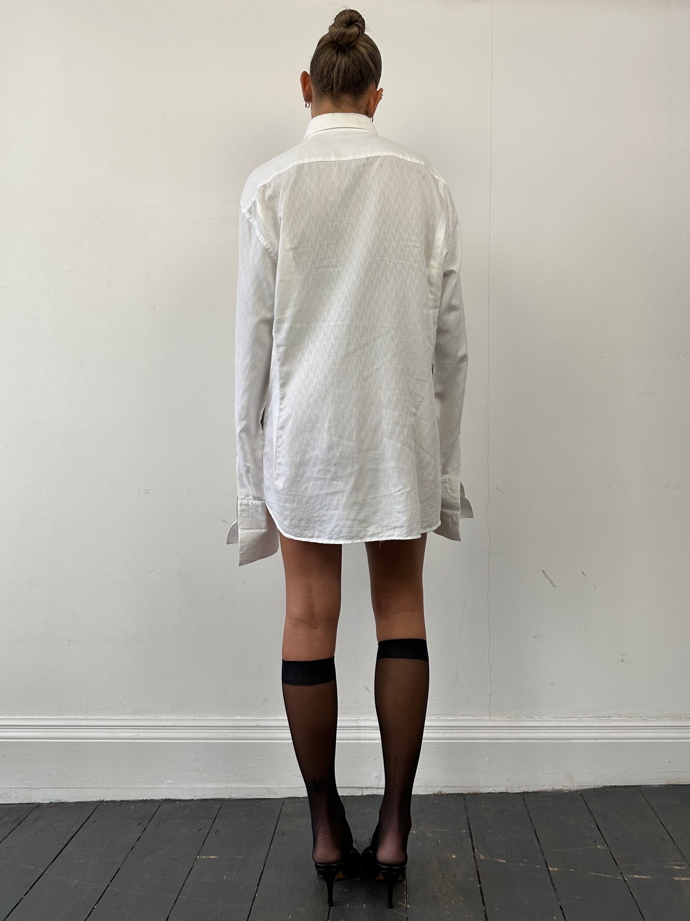 Pal Zileri Cotton Double Collar Dress Shirt - L/XL - SYLK