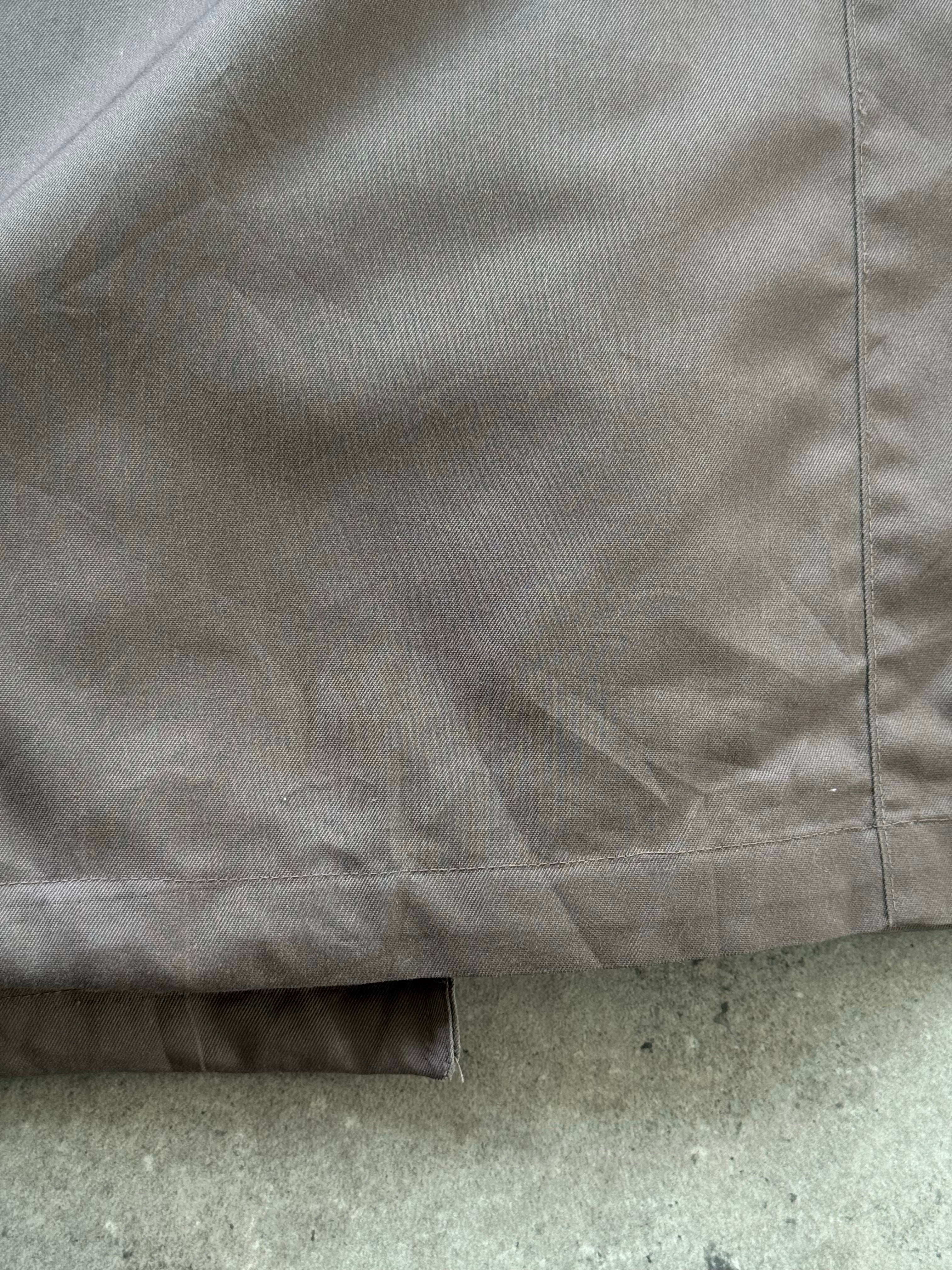 Christian Dior Monsieur 1980s Double Breasted Belted Trench - L