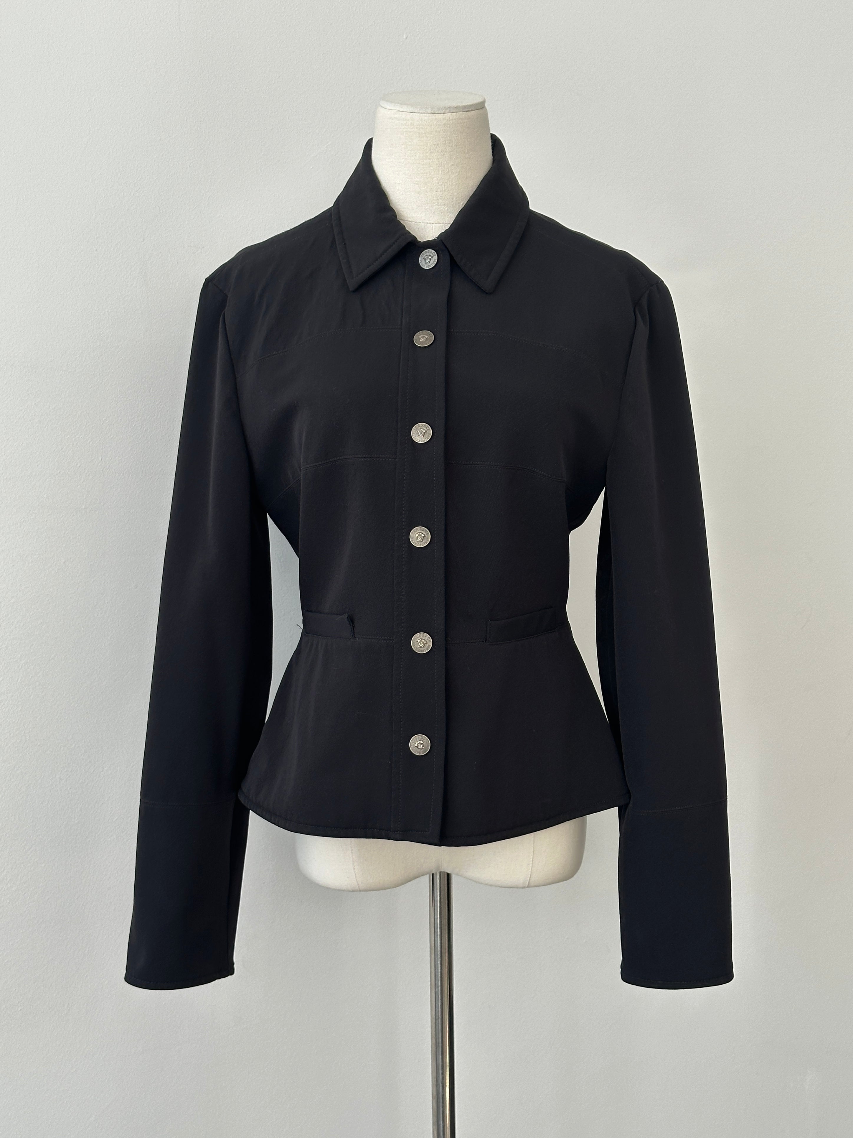 Versace Jeans Couture 2000s Bespoke Button Jacket - S