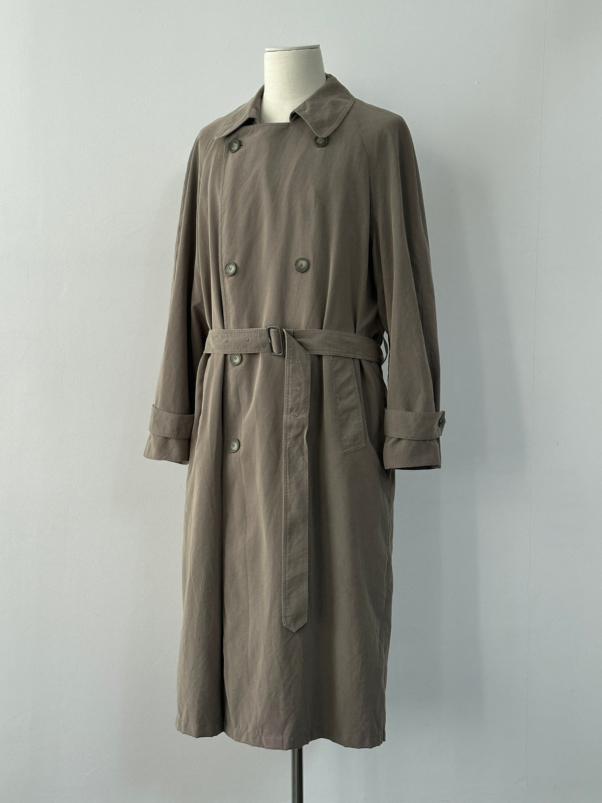 Chaps Ralph Lauren 1990s Belted Trench - XL-XXL