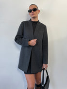 Jaeger Minimal Wool Cashmere Coat - M - SYLK