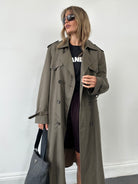 Christian Dior Monsieur Cotton Double Breasted Belted Trench Coat - XL - SYLK