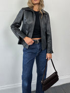 Italian Vintage Leather Jacket - S - SYLK