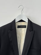 Dsquared2 Tuxedo Silk Cotton Single Breasted Blazer - 40R/M - SYLK