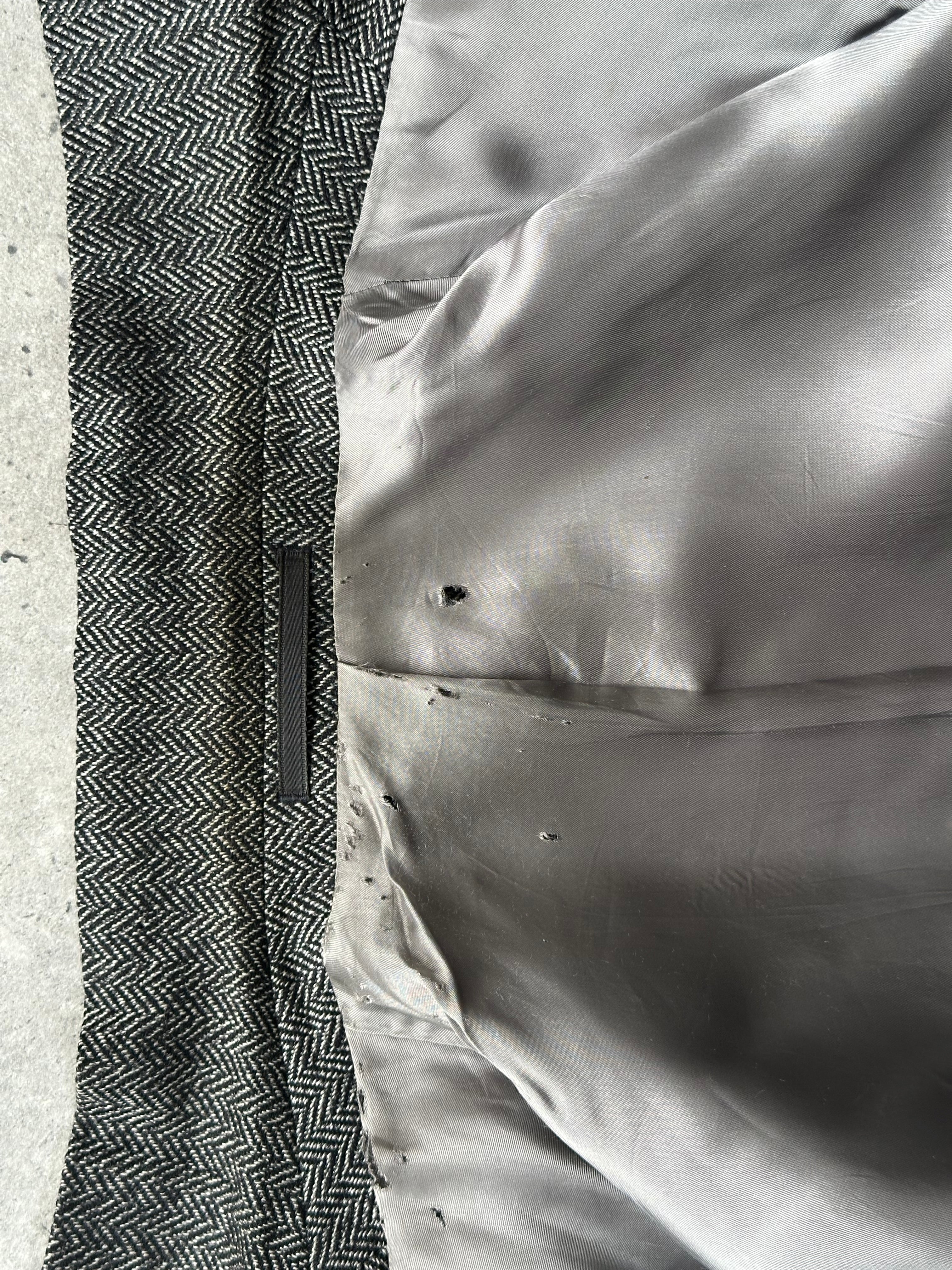 Loro Piana 1990s Wool Cashmere High Neck Blazer - 38R/L - SYLK