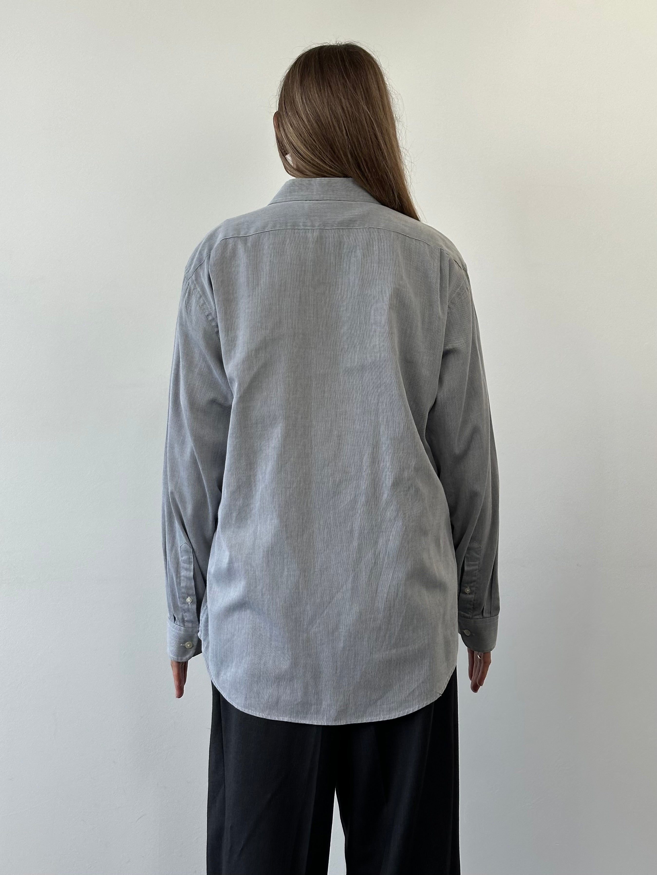 Christian Dior cotton logo shirt in size L/XL, featuring the iconic Dior branding on a stylish casual shirt.