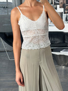Vintage 2010s Lace Cami Top - M - SYLK