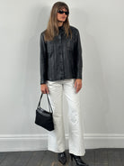 Armani Jeans 2000s Wool Shoulder Bag - SYLK