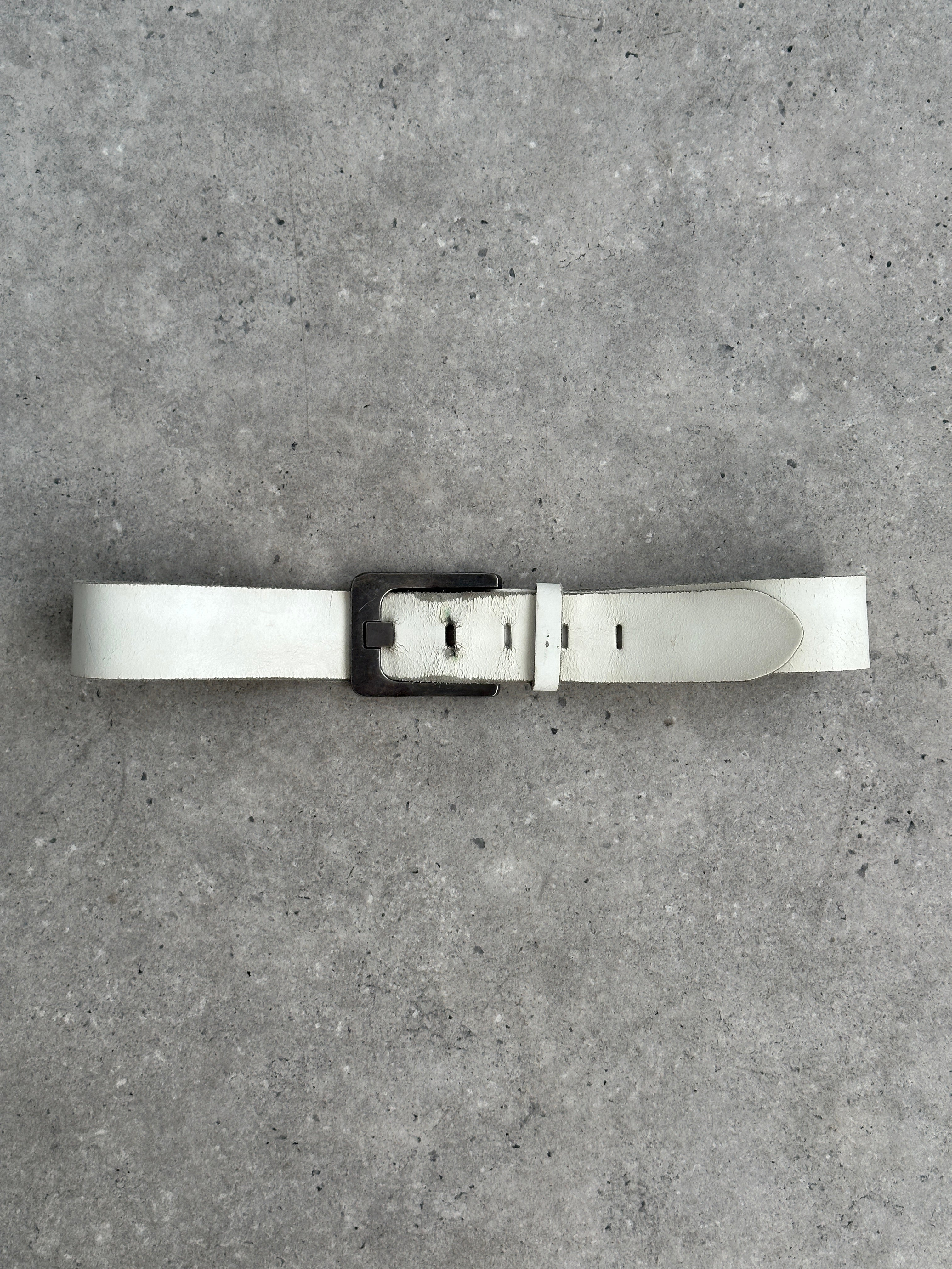 Vintage 1990s Leather Chunky Belt - W34-38
