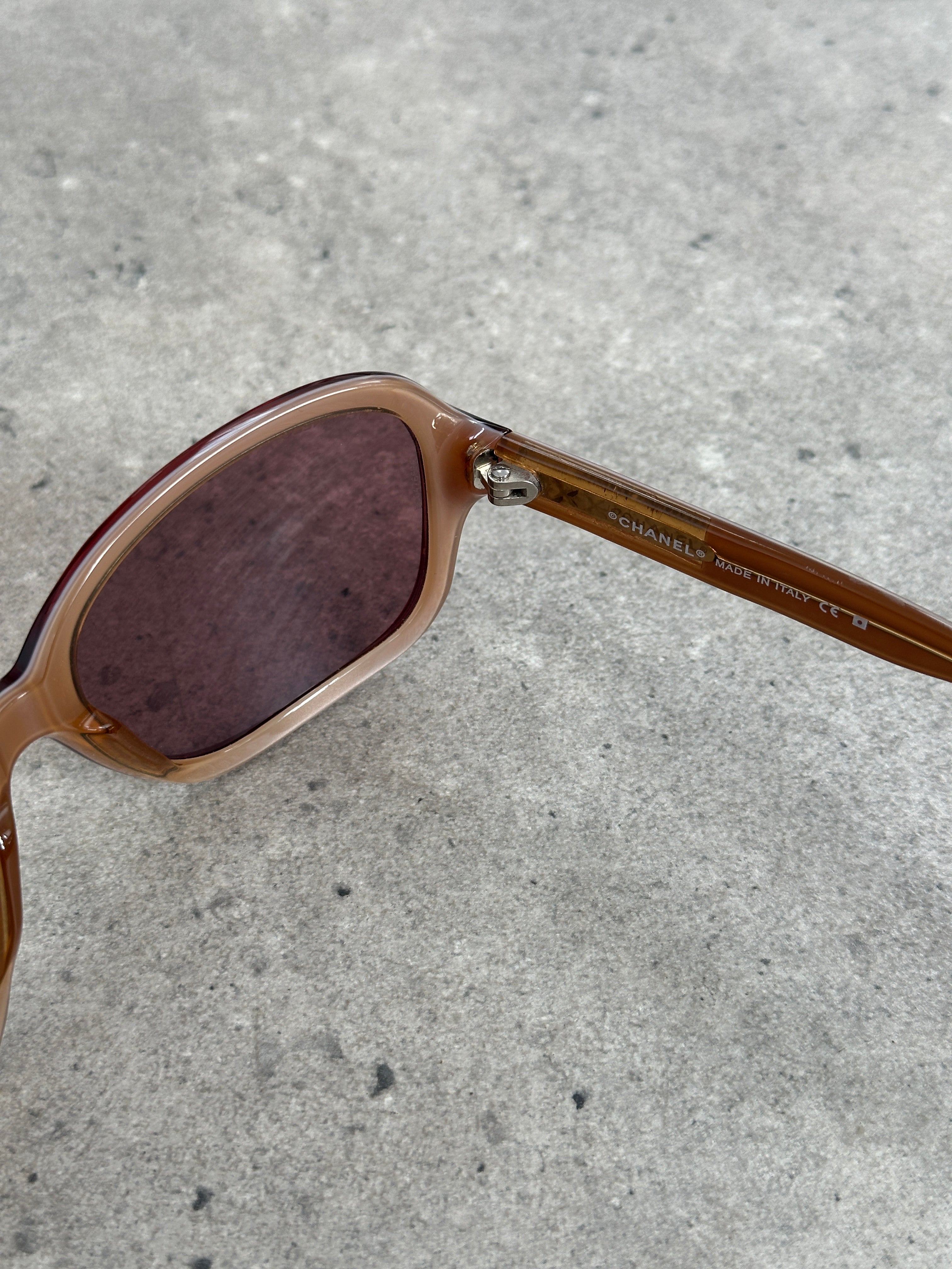 Chanel 1990s Oversized Sunglasses