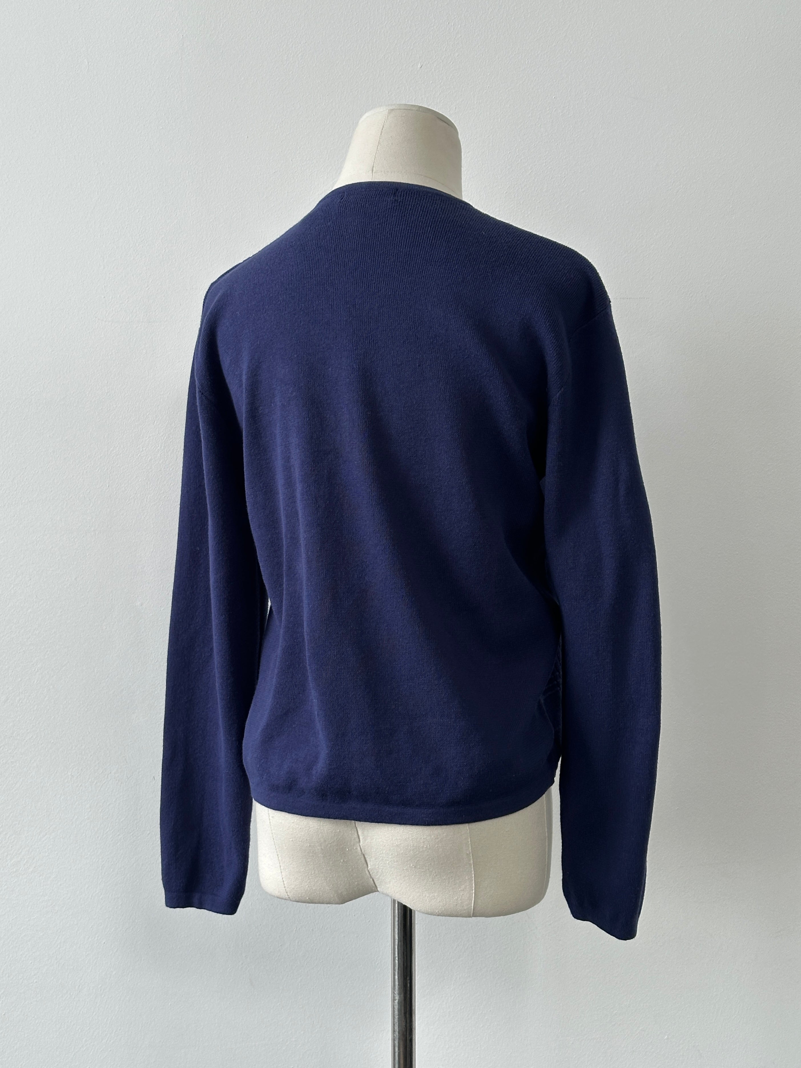 Burberry London 2000s Pure Cotton Check Cardigan - S