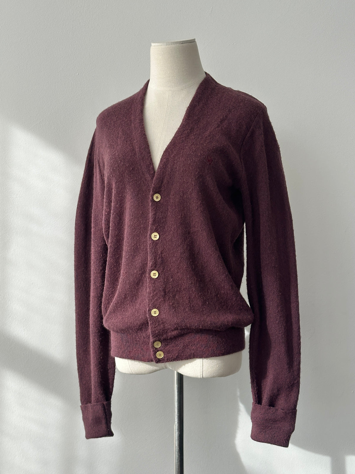 Christian Dior 1990s Knit Logo Cardigan - S