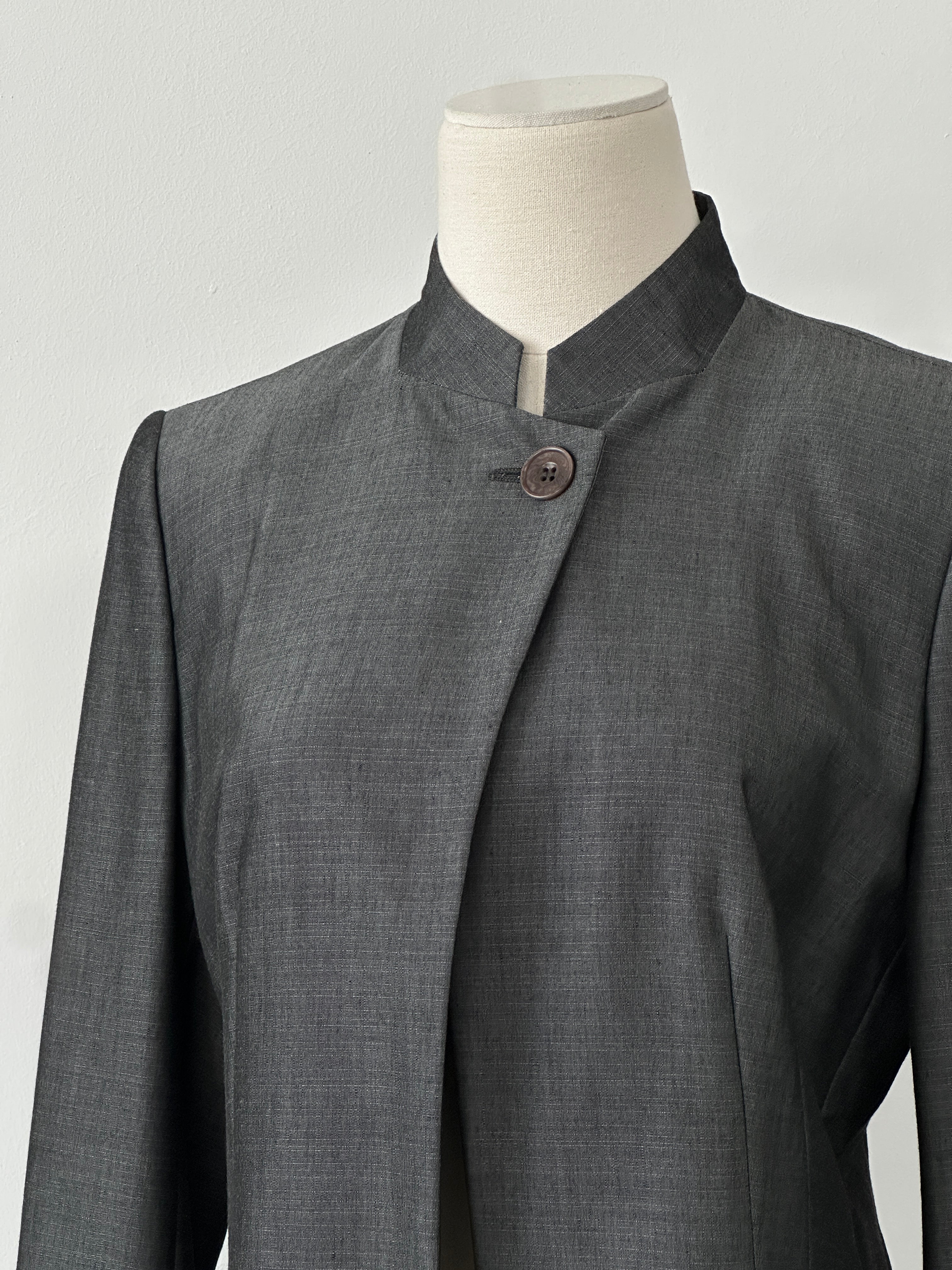 Iblues Italian Vintage 1990s High Neck Tailored Suit - M/W28
