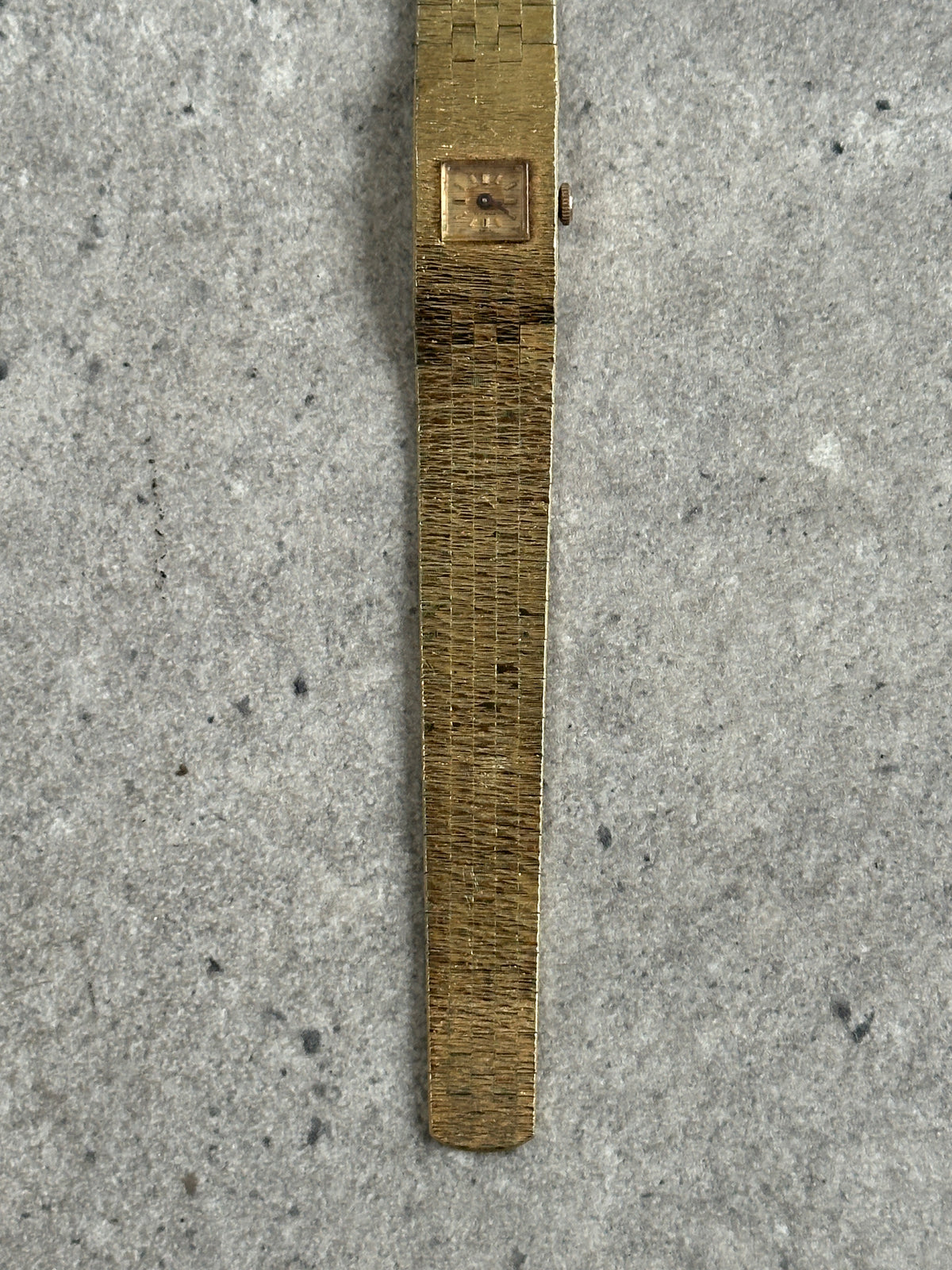 Vintage 1970s Swiss Mechanical Bracelet Watch