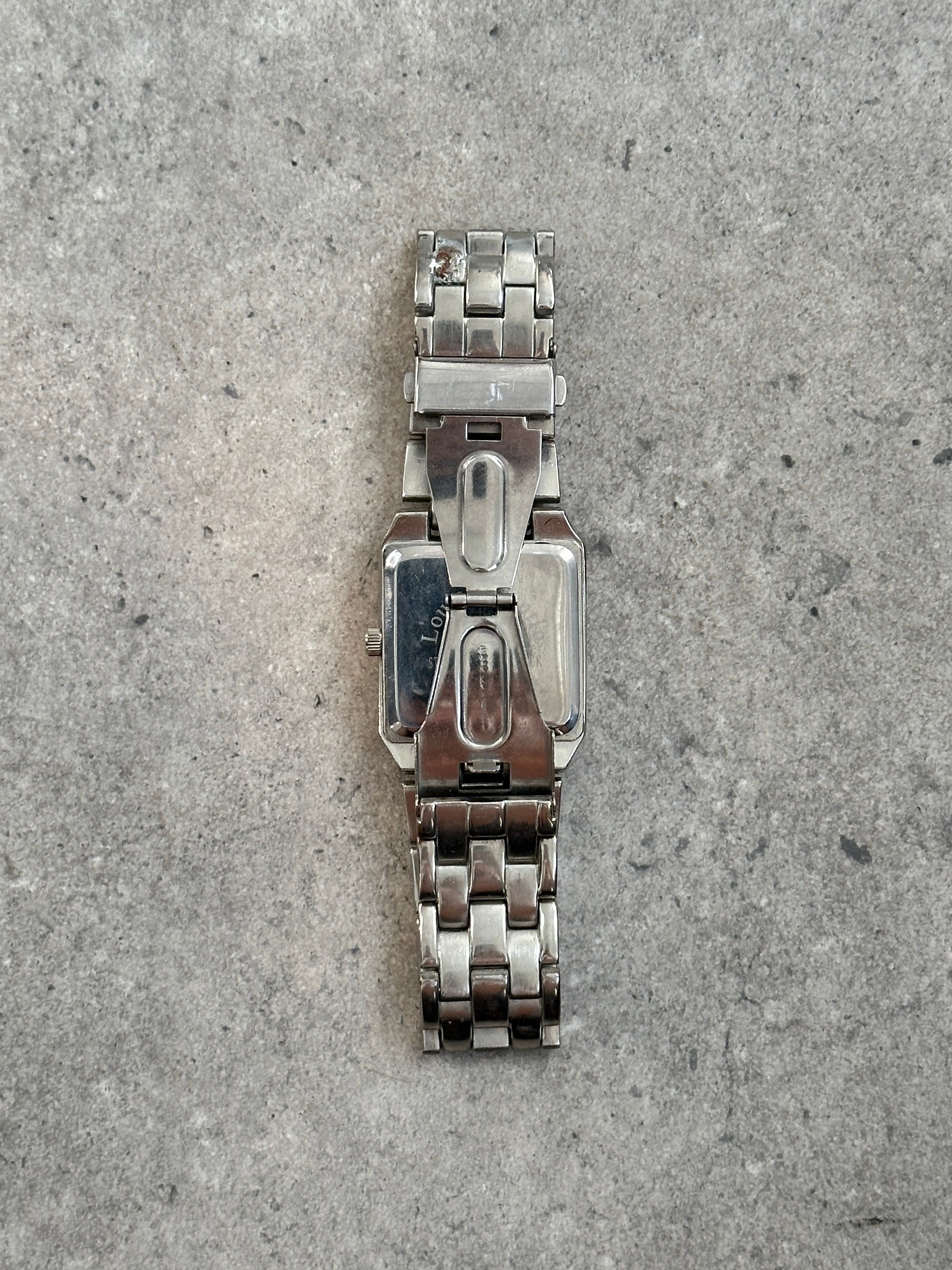Vintage 2000s Square Stainless Steel Watch