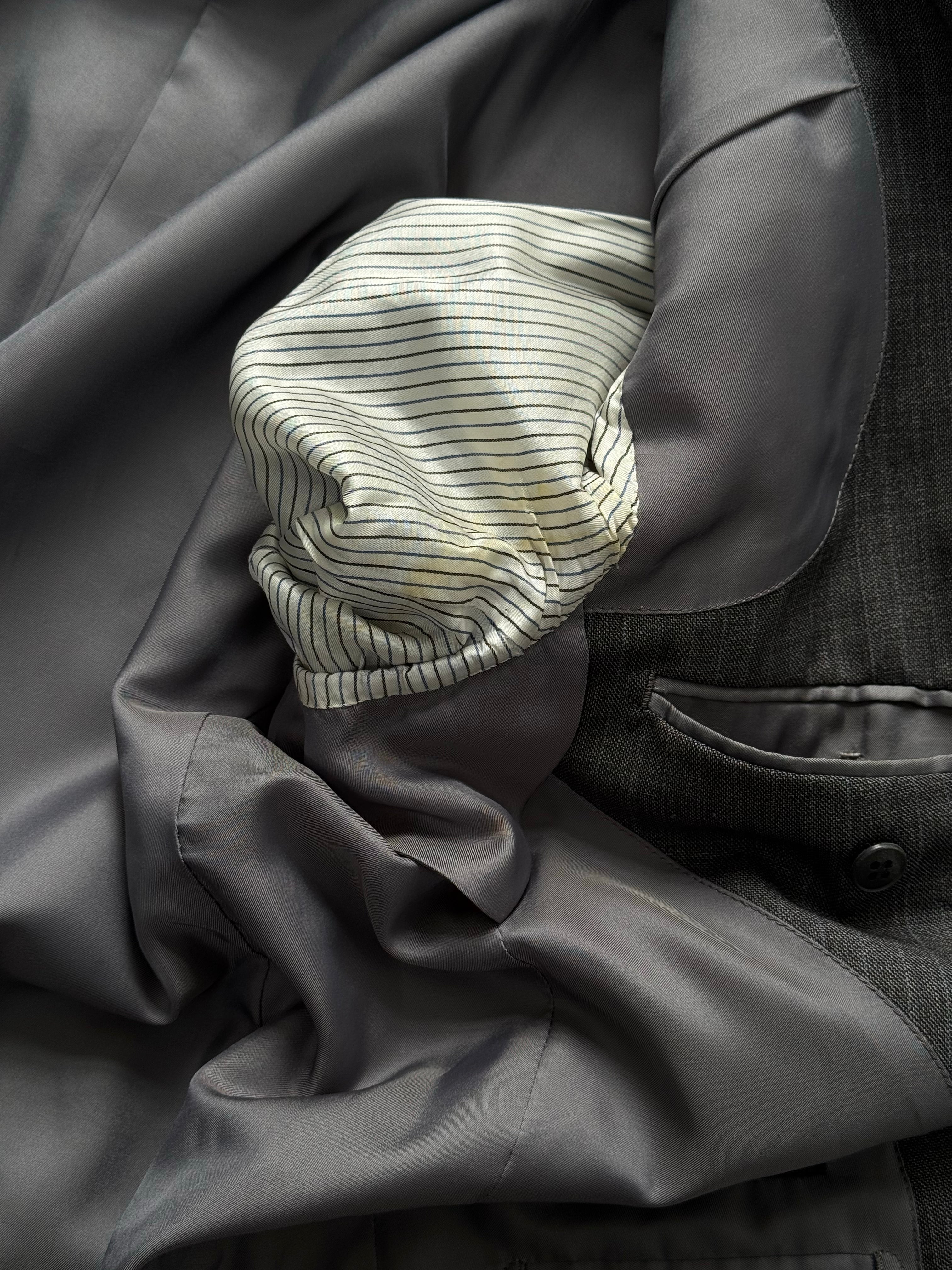 Burberry London 1990s Pure Wool Single Breasted Suit - 36S/W32