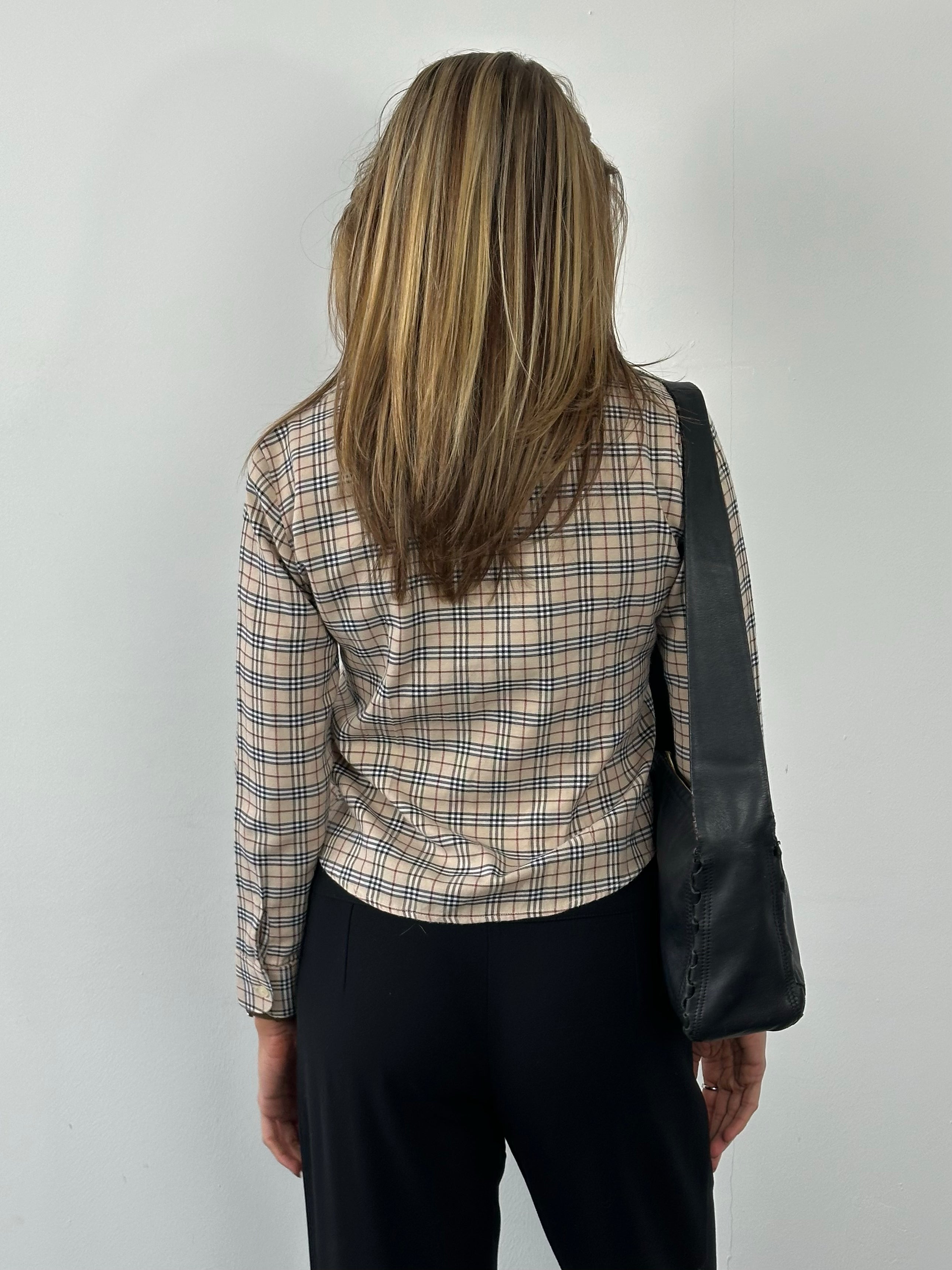 Burberry London 2000s Cotton Check Shirt -