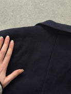 Christian Dior 1980s Pure Wool Double Breasted Coat - S - SYLK