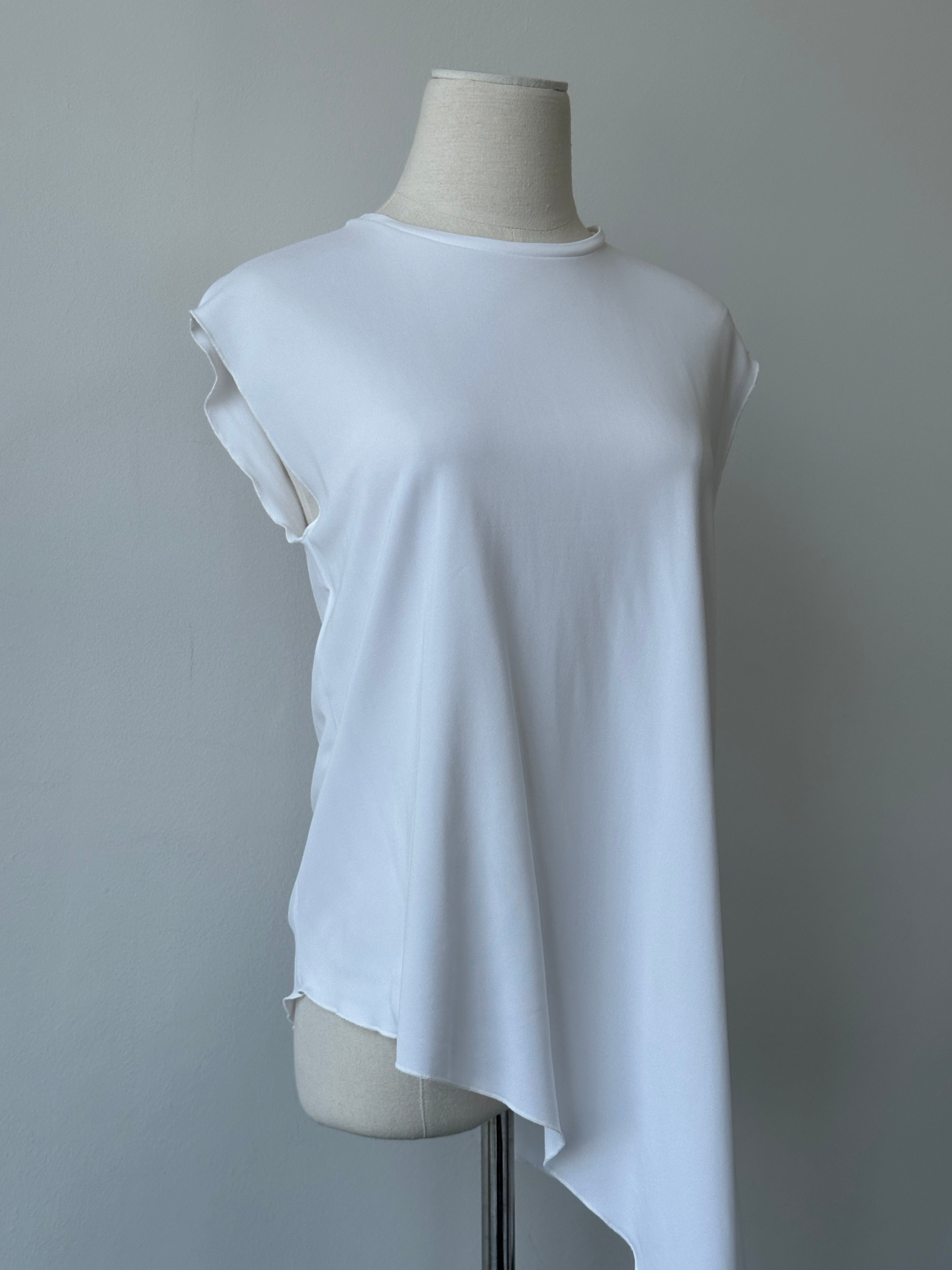 Joseph Minimal Asymmetric Sleeveless Top - S