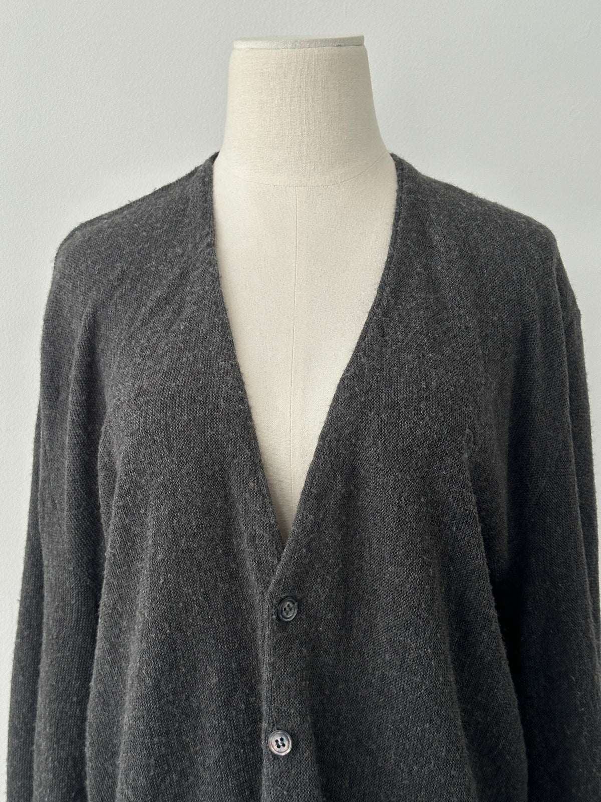 Christian Dior 1990s Knit Logo Cardigan - M