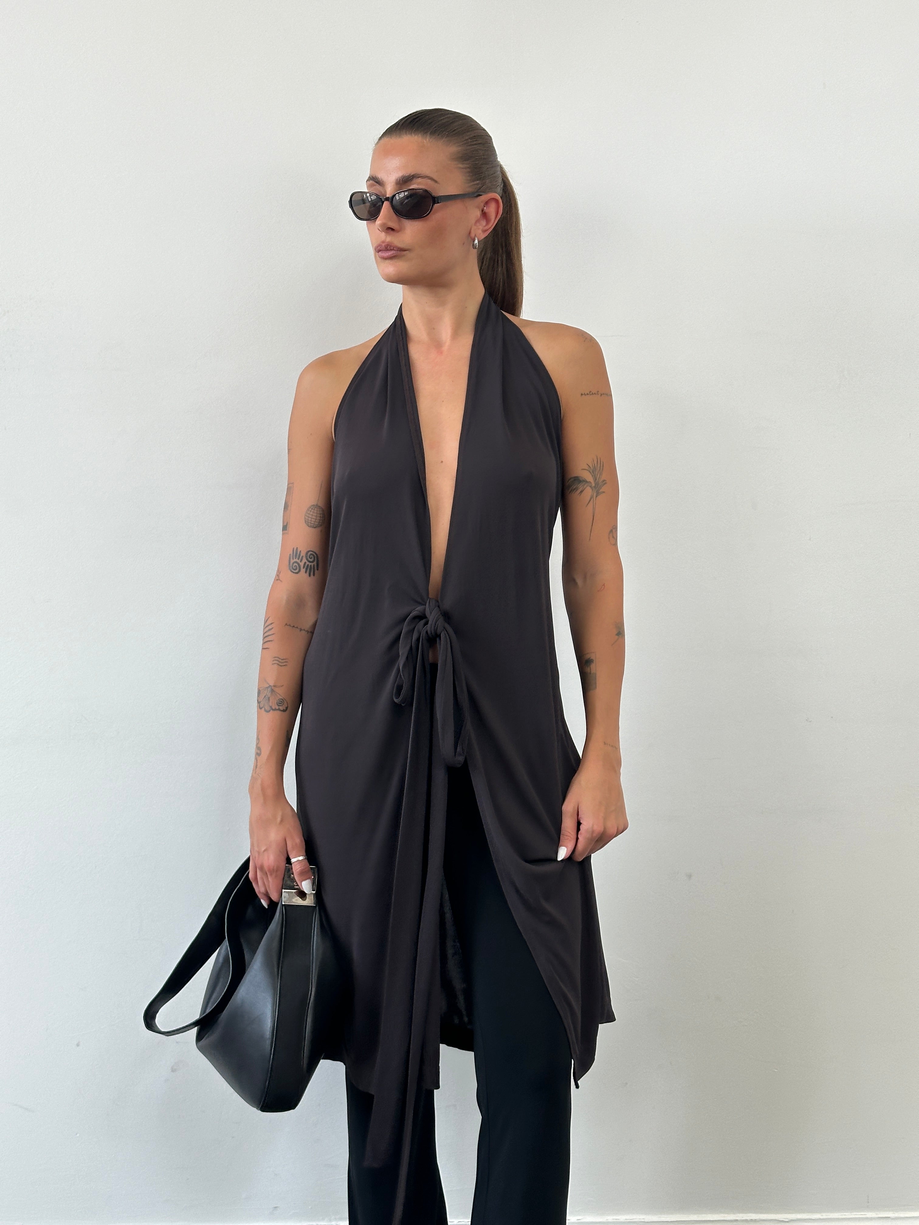 Max & Co wrap mini dress in S/M size, featuring a stylish design and elegant silhouette, perfect for chic daytime or evening wear.