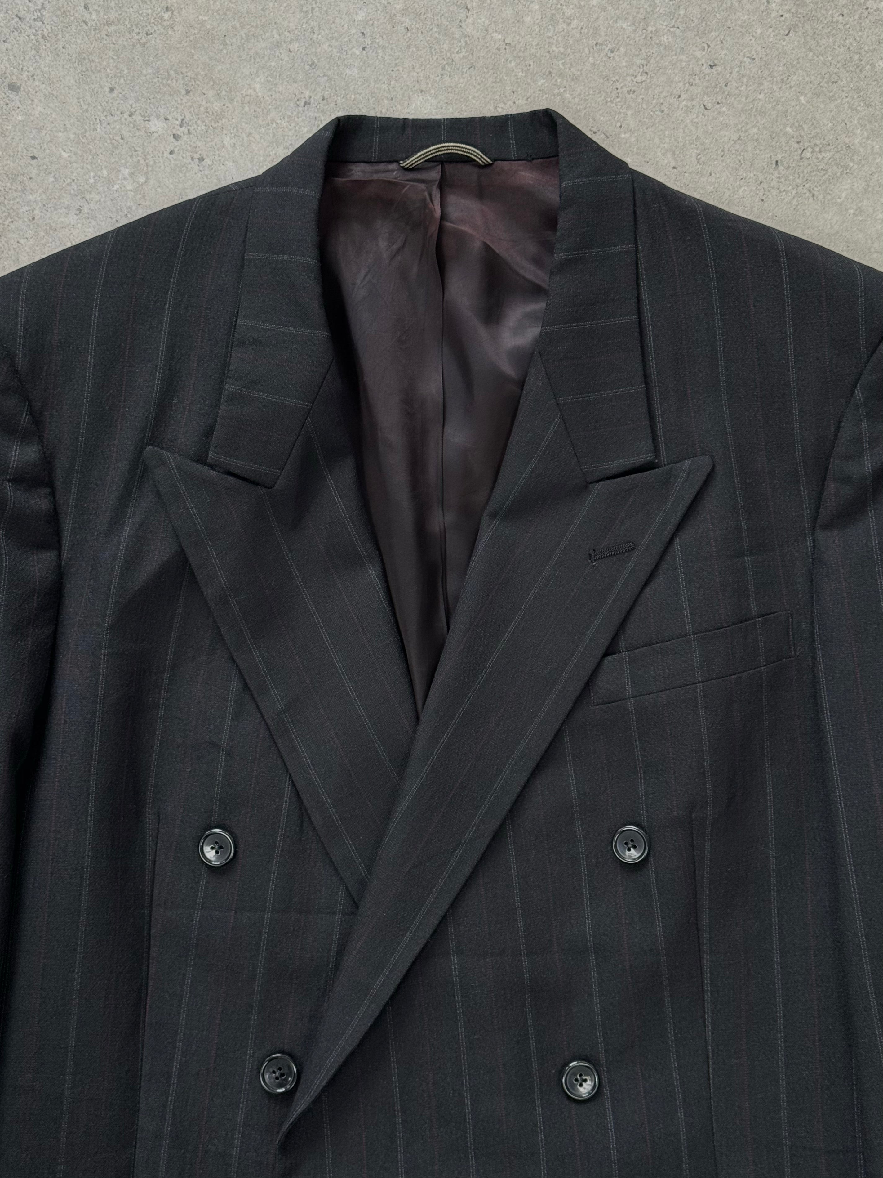 Christian Dior Monsieur 1980s Pure Wool Double Breasted Blazer - 44L/XL