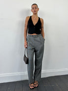 Yves Saint Laurent Straight Leg High Waisted Trousers - W35 - SYLK