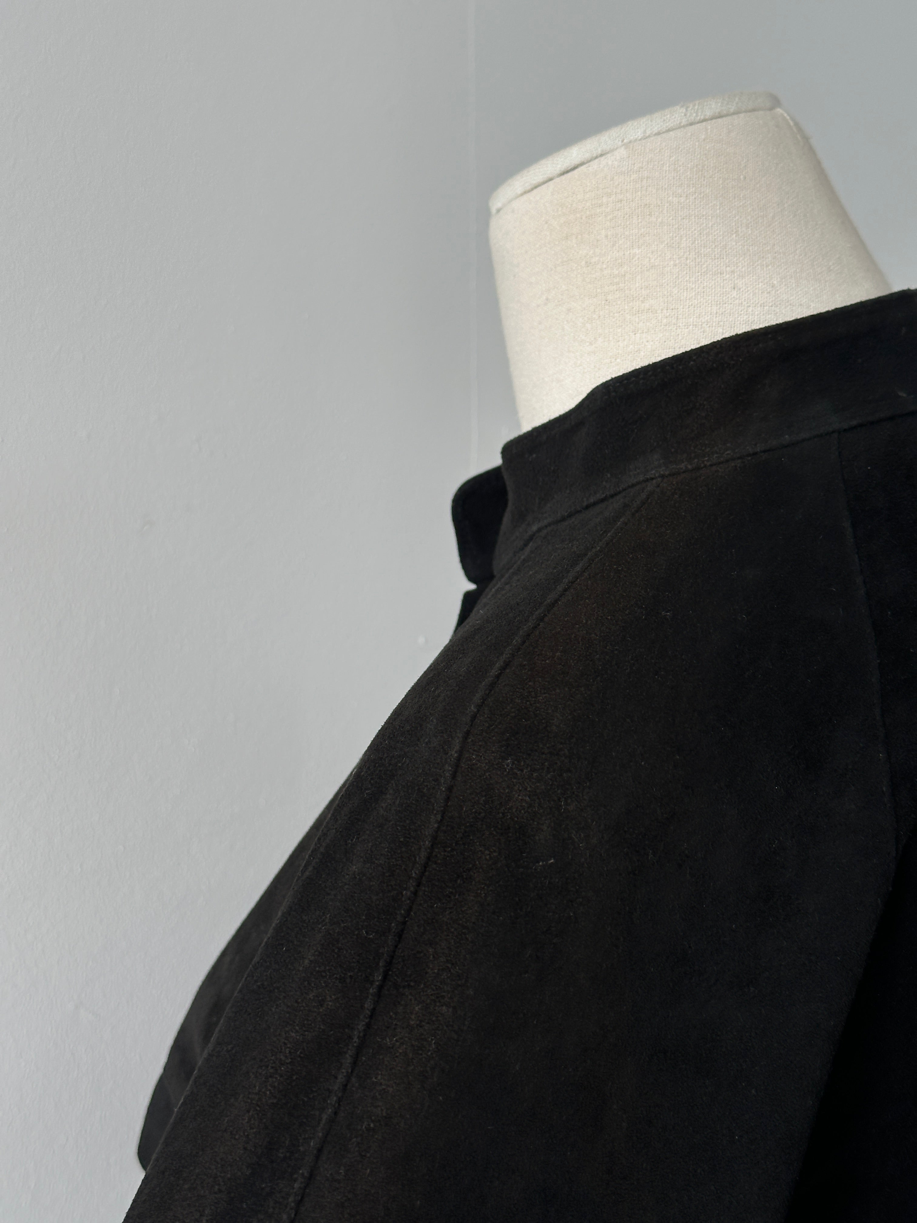 Gianni Versace x Beged-Or 1970s Suede Shirt - S