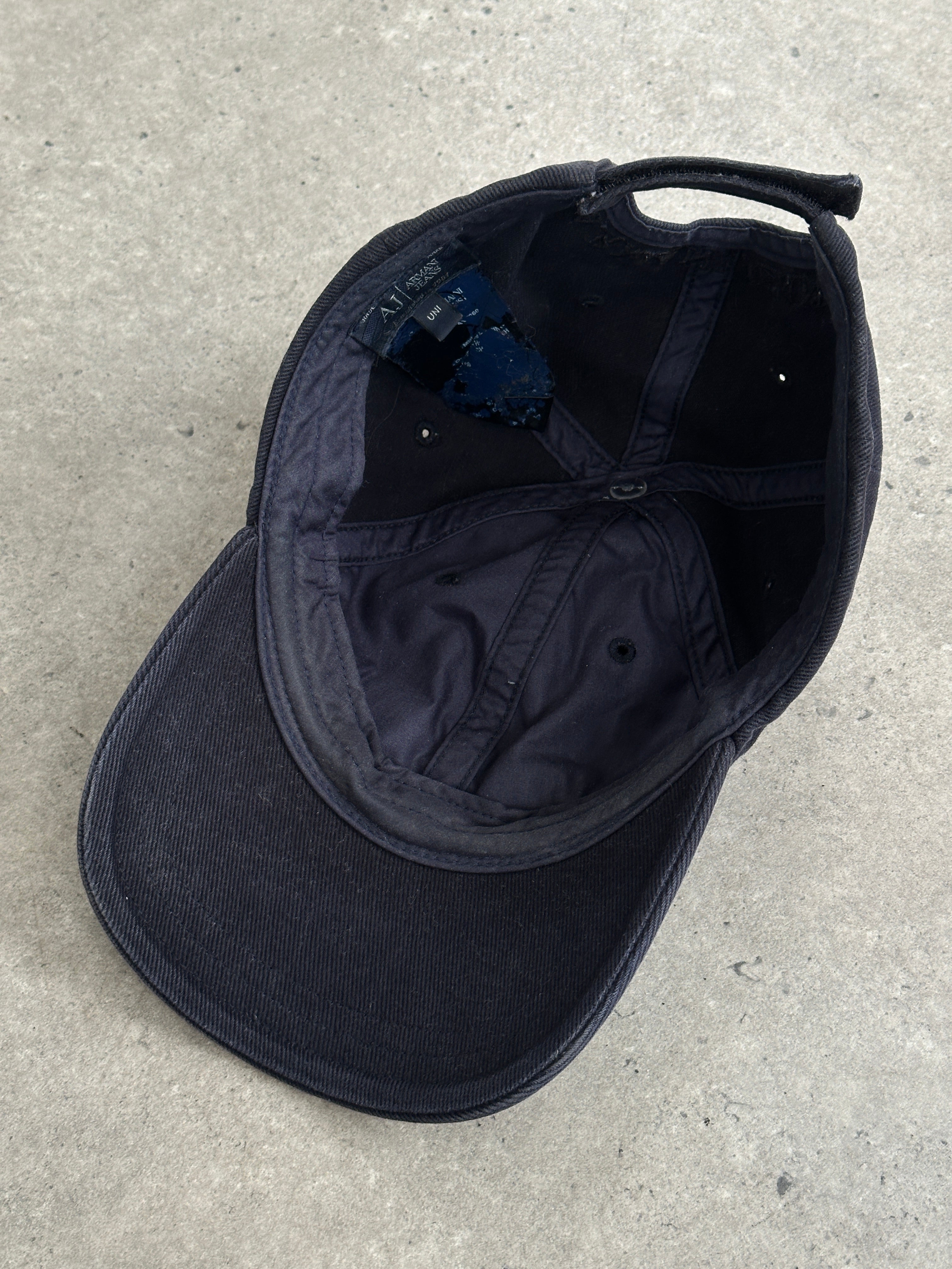 Armani Jeans 1990s Cotton Logo Hat