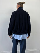 Burberry Wool Logo Bomber Jacket - M - SYLK