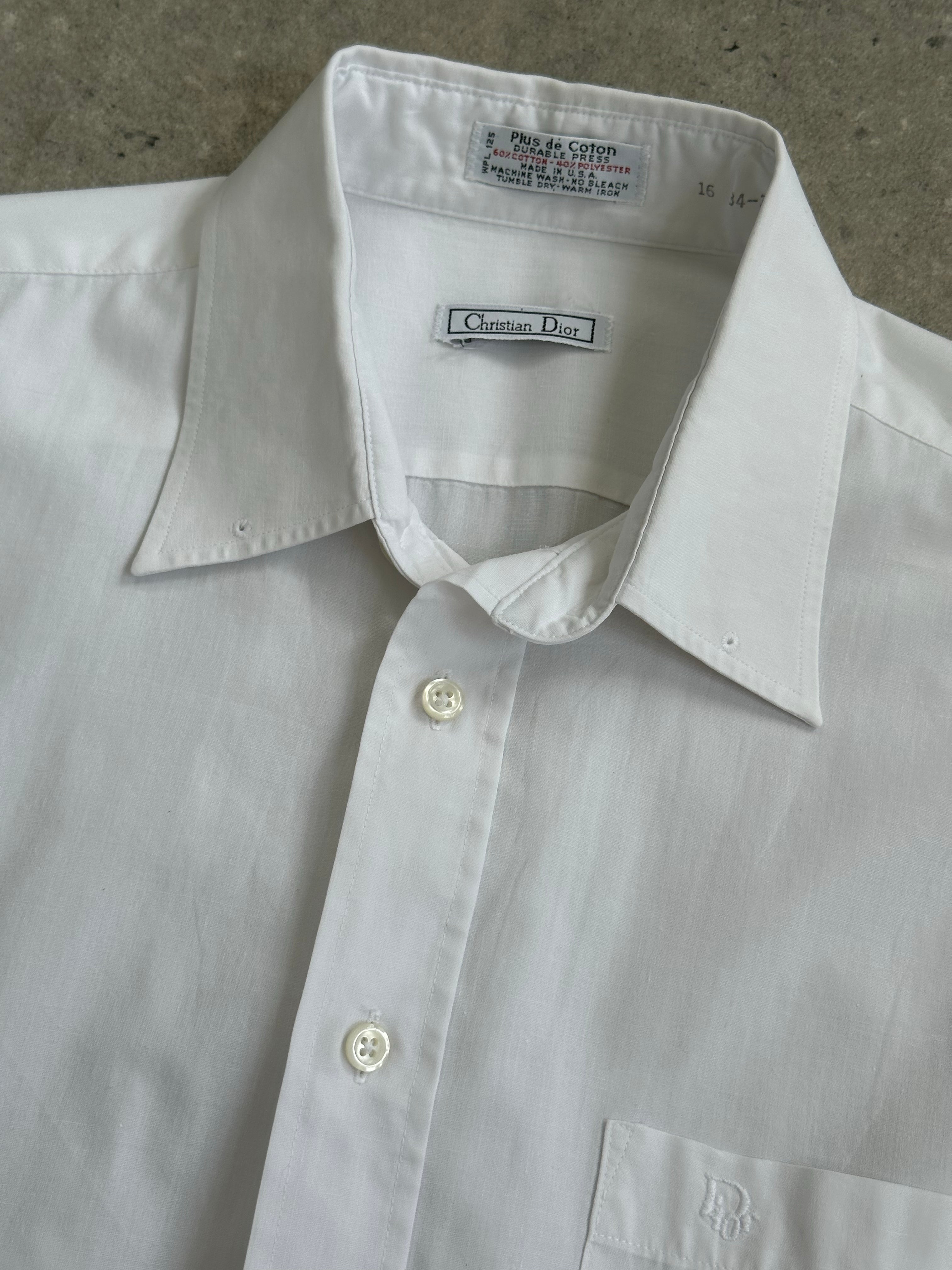 Christian Dior 1990s Cotton Logo Shirt -