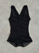 Vintage 2000s Sheer Lace Bodysuit - XS/S - SYLK