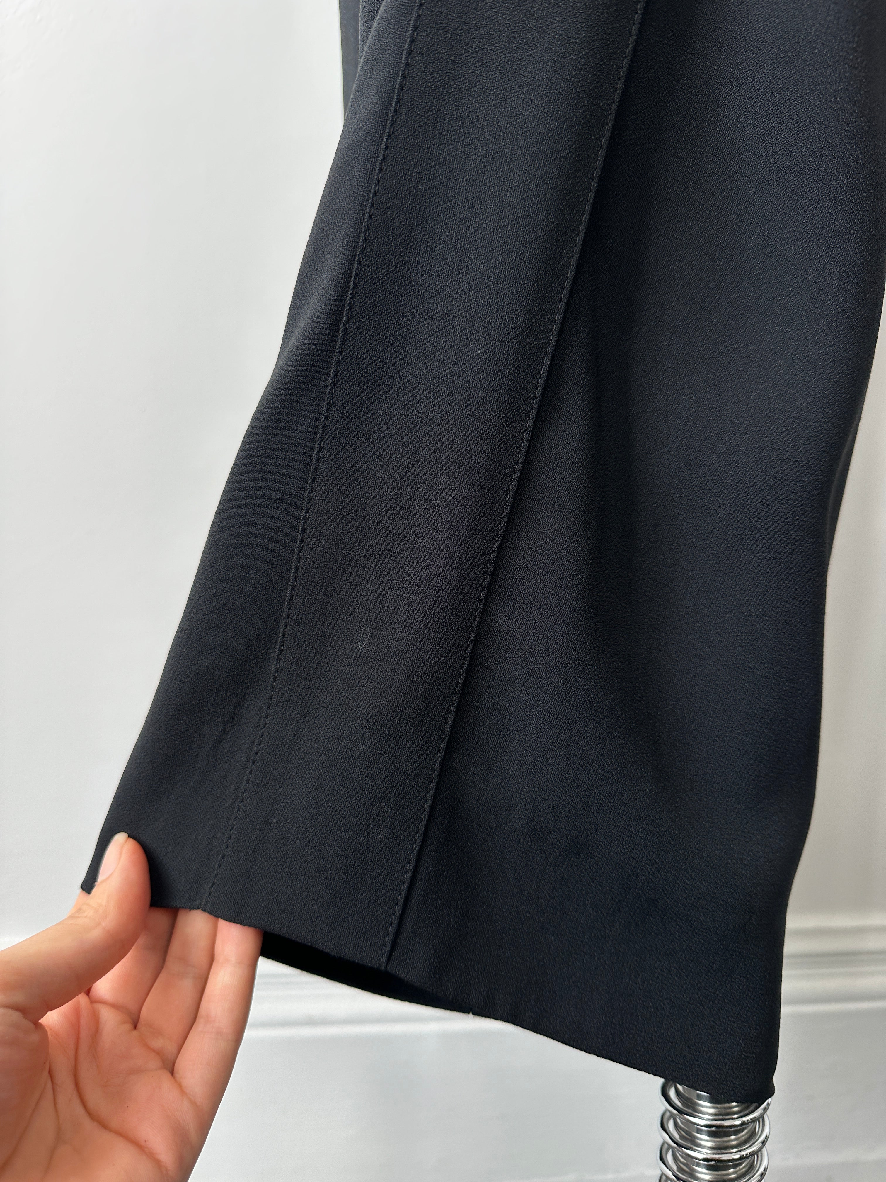 Emporio Armani 1990s Wide Leg Tailored Trouser - W26