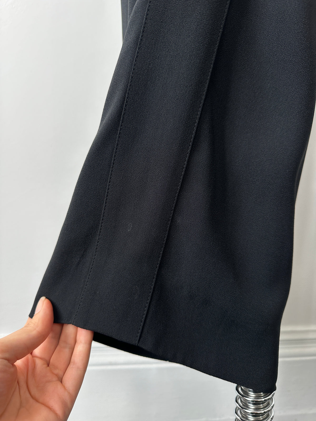 Emporio Armani 1990s Wide Leg Tailored Trouser - W26
