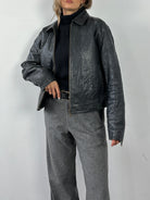 Conbipel Leather Jacket - M/L - SYLK