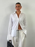 Fendi 00s Pure Cotton Fitted Dress Shirt - M - SYLK