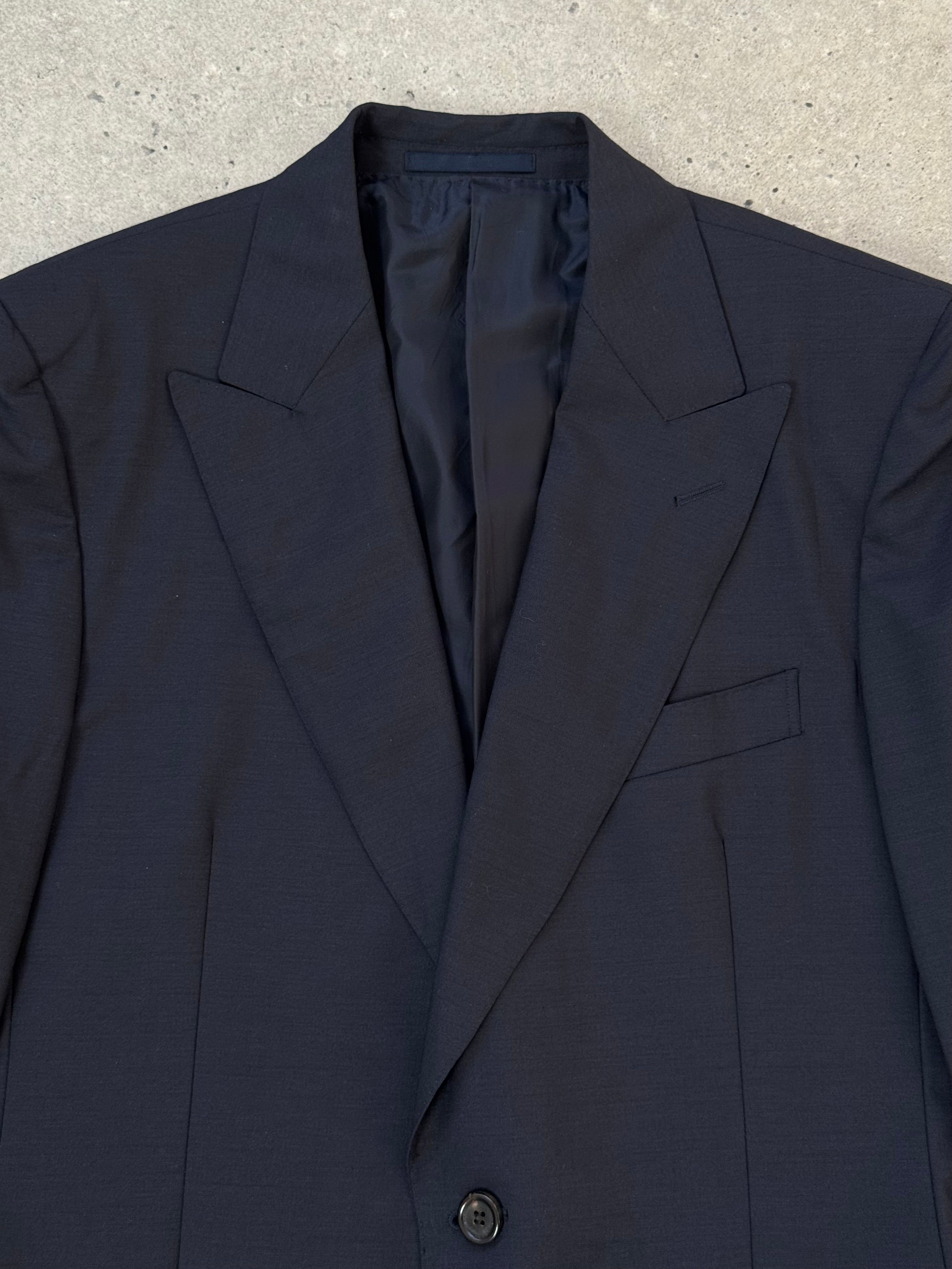 Yves Saint Laurent Rive Gauche 1990s pure wool blazer in size 36R/M, tailored fit with classic lapels and structured design.