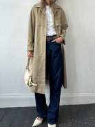 Vintage Single Breasted Trench Coat - S - SYLK