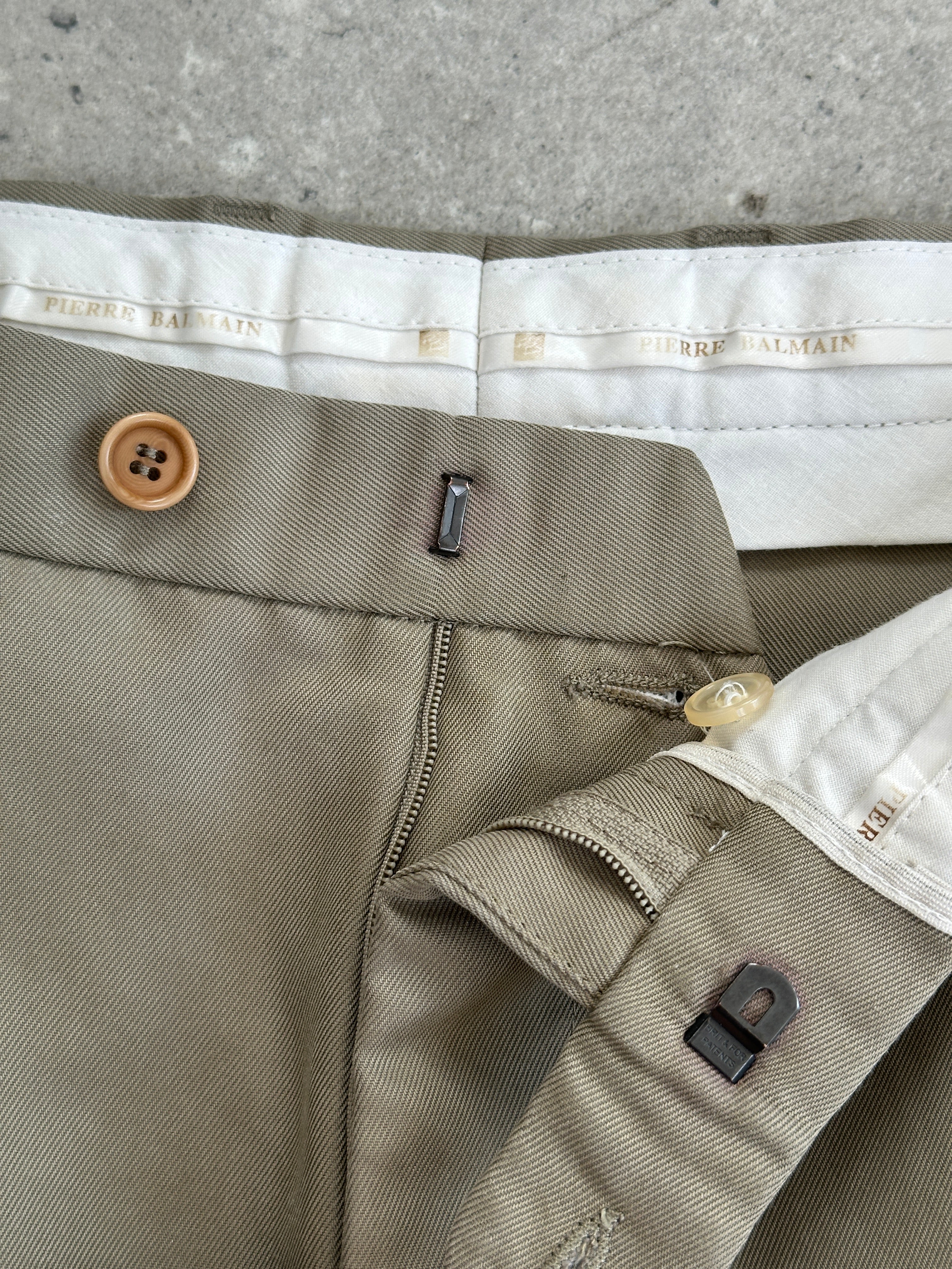 Pierre Balmain 1990s Straight Leg Tailored Trousers - W32