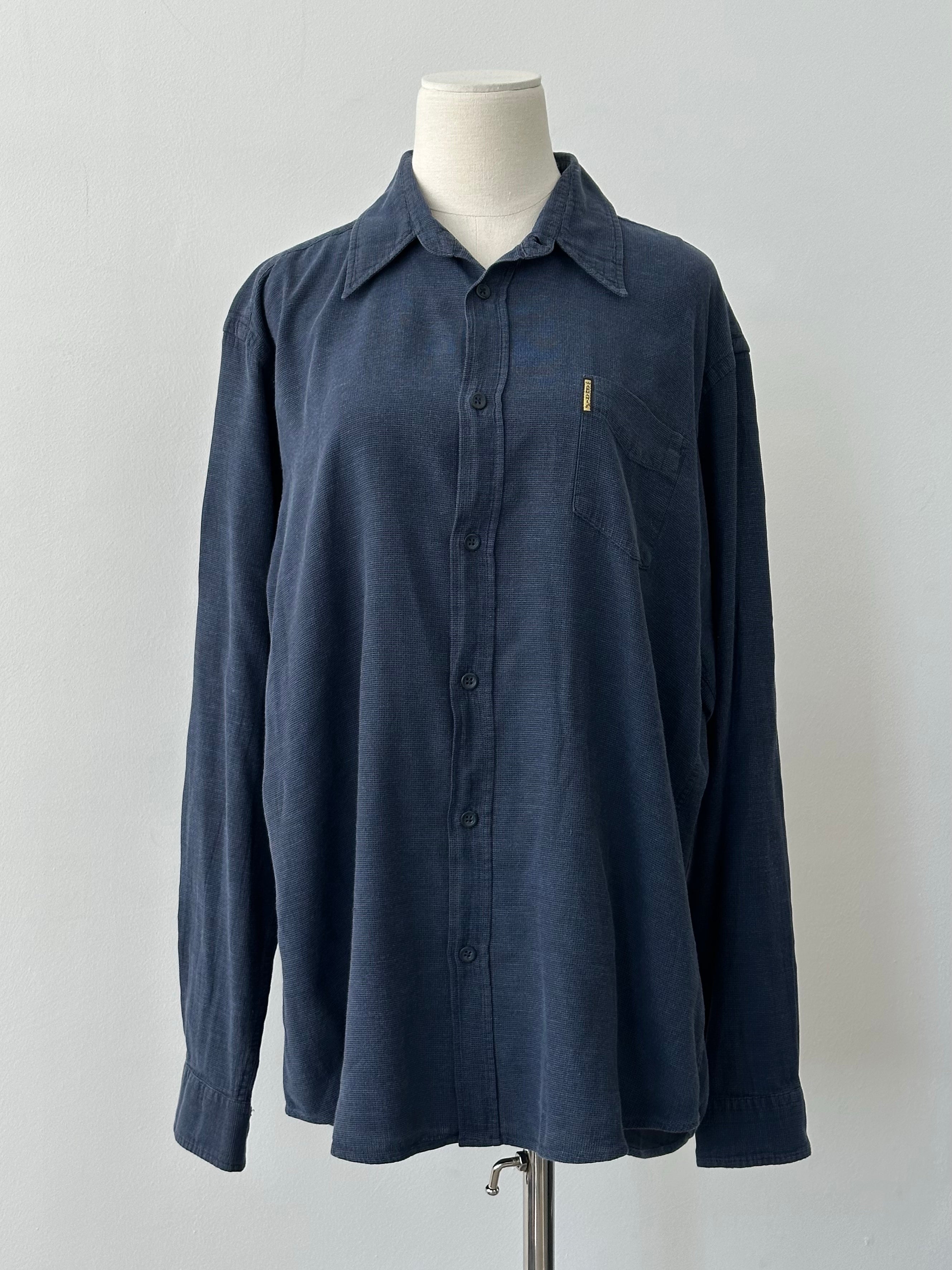 Armani Jeans 1990s Pure Cotton Woven Shirt -