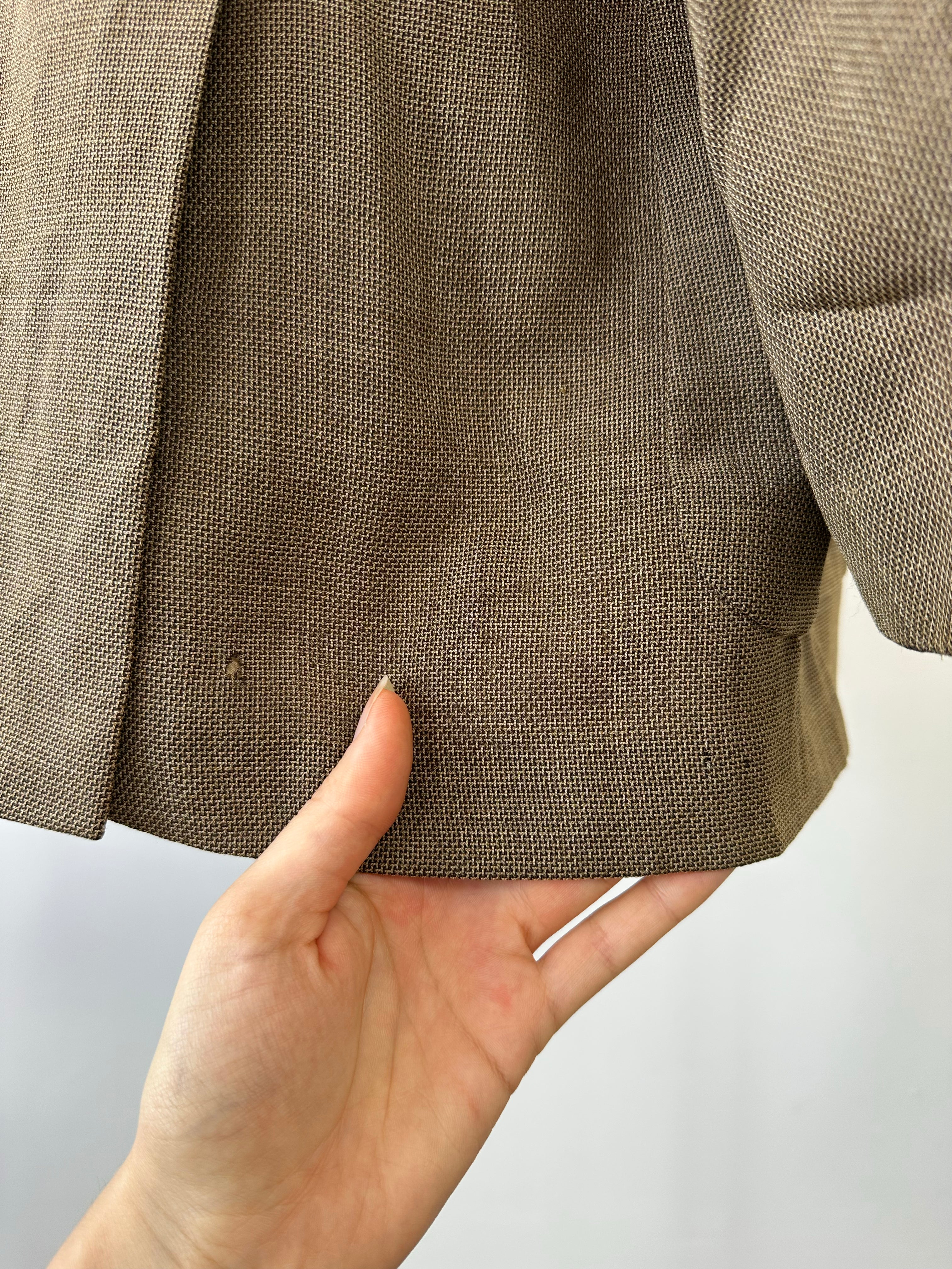 Hugo Boss x Loro Piana 1990s Pure Wool Single Breasted Blazer - 46R