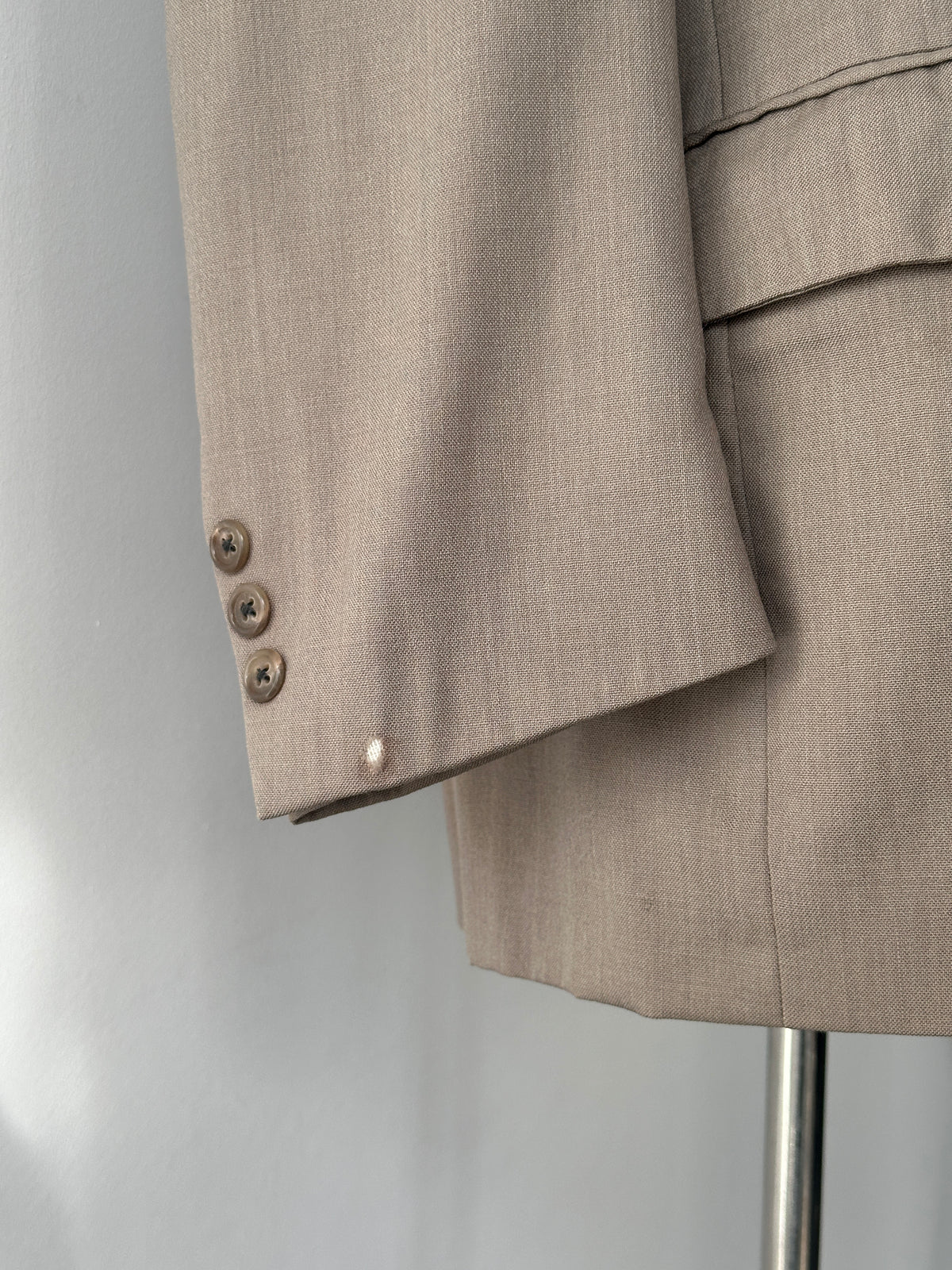 Christian Dior 1990s Pure Wool Single Breasted Blazer - L