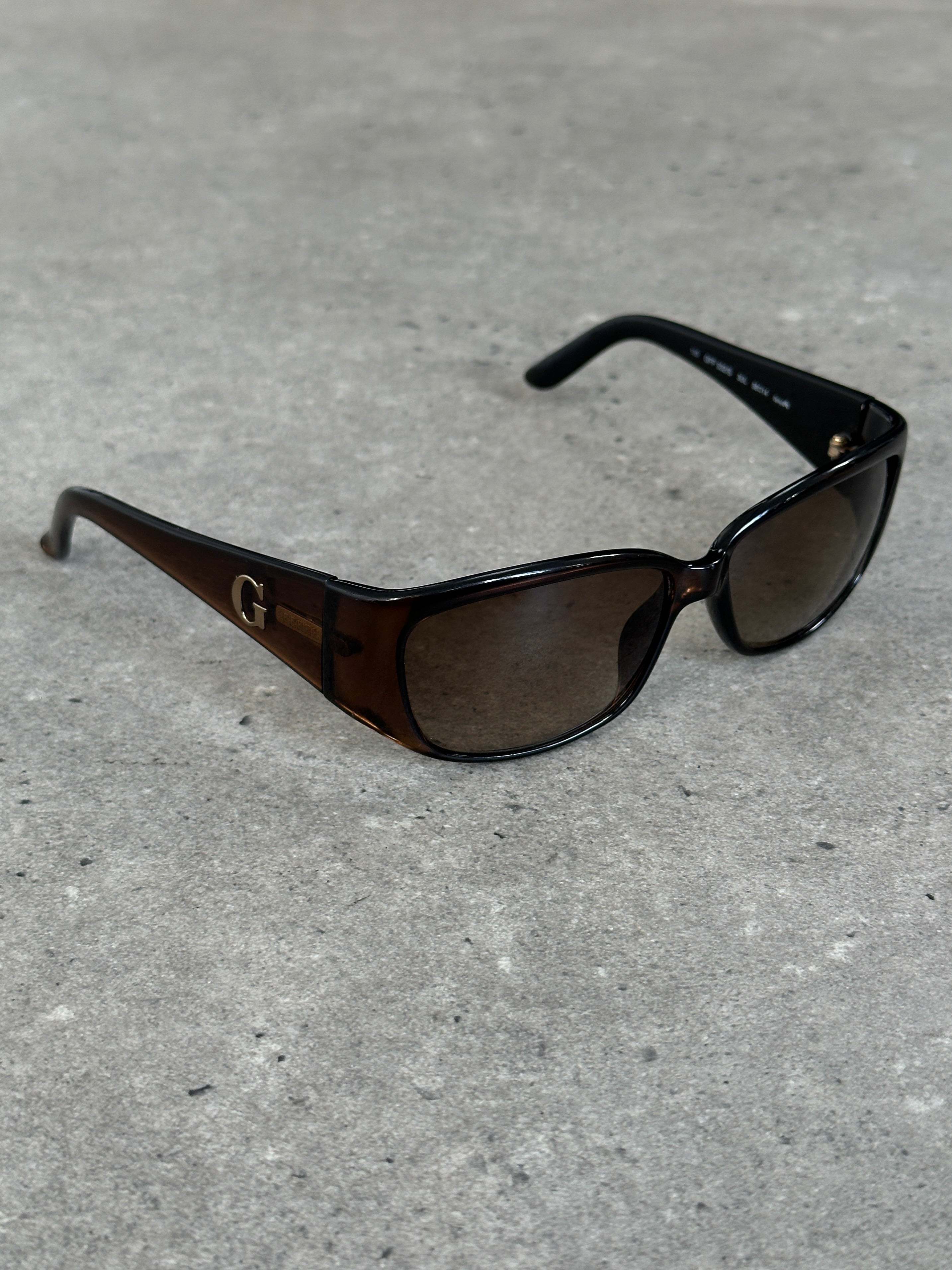 Gianfranco Ferre 1990s Oversized Rectangular Sunglasses